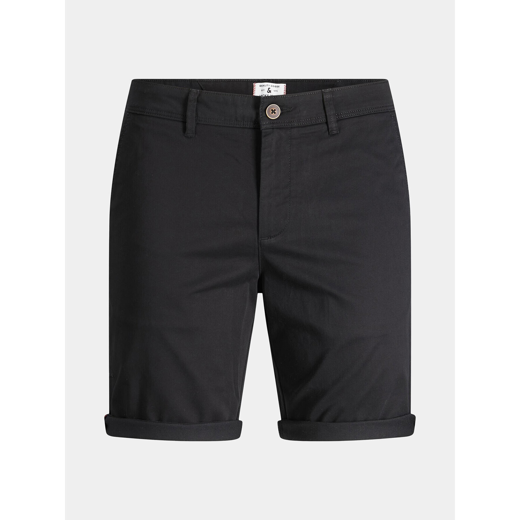 Jack&Jones Шорти от плат Bowie 12165604 Черен Regular Fit - Pepit.bg