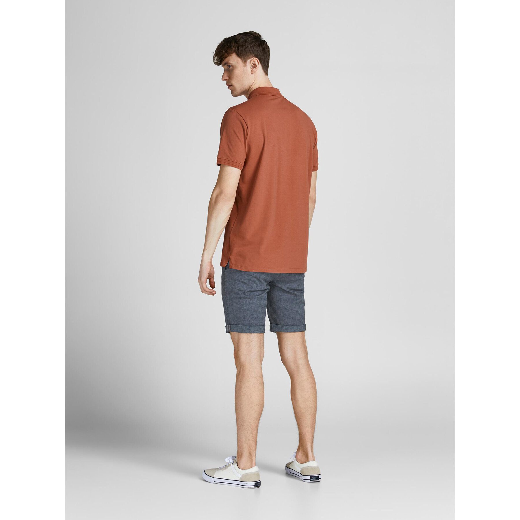 Jack&Jones Шорти от плат Fury 12206889 Син Regular Fit - Pepit.bg