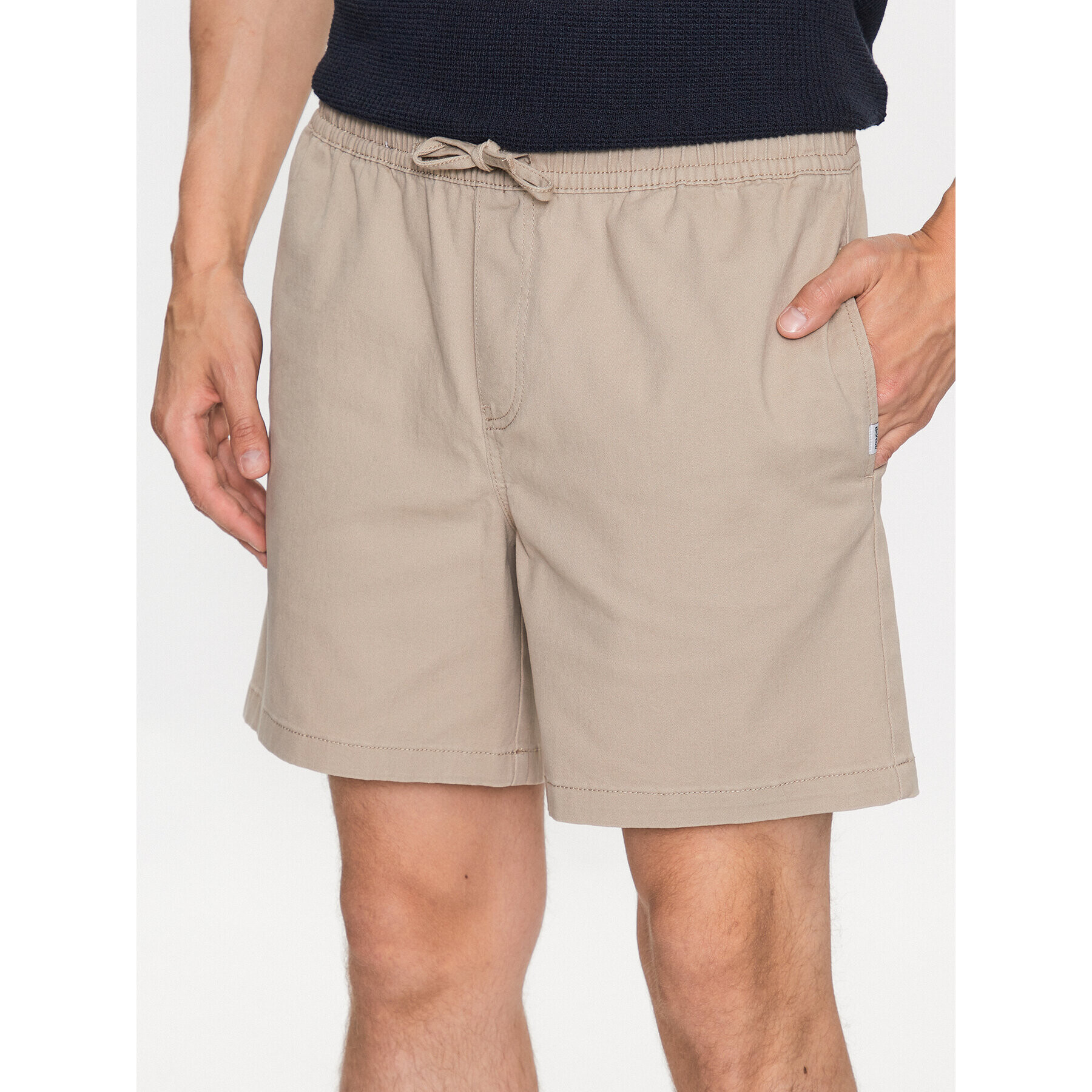 Jack&Jones Шорти от плат Jeff 12187488 Бежов Regular Fit - Pepit.bg