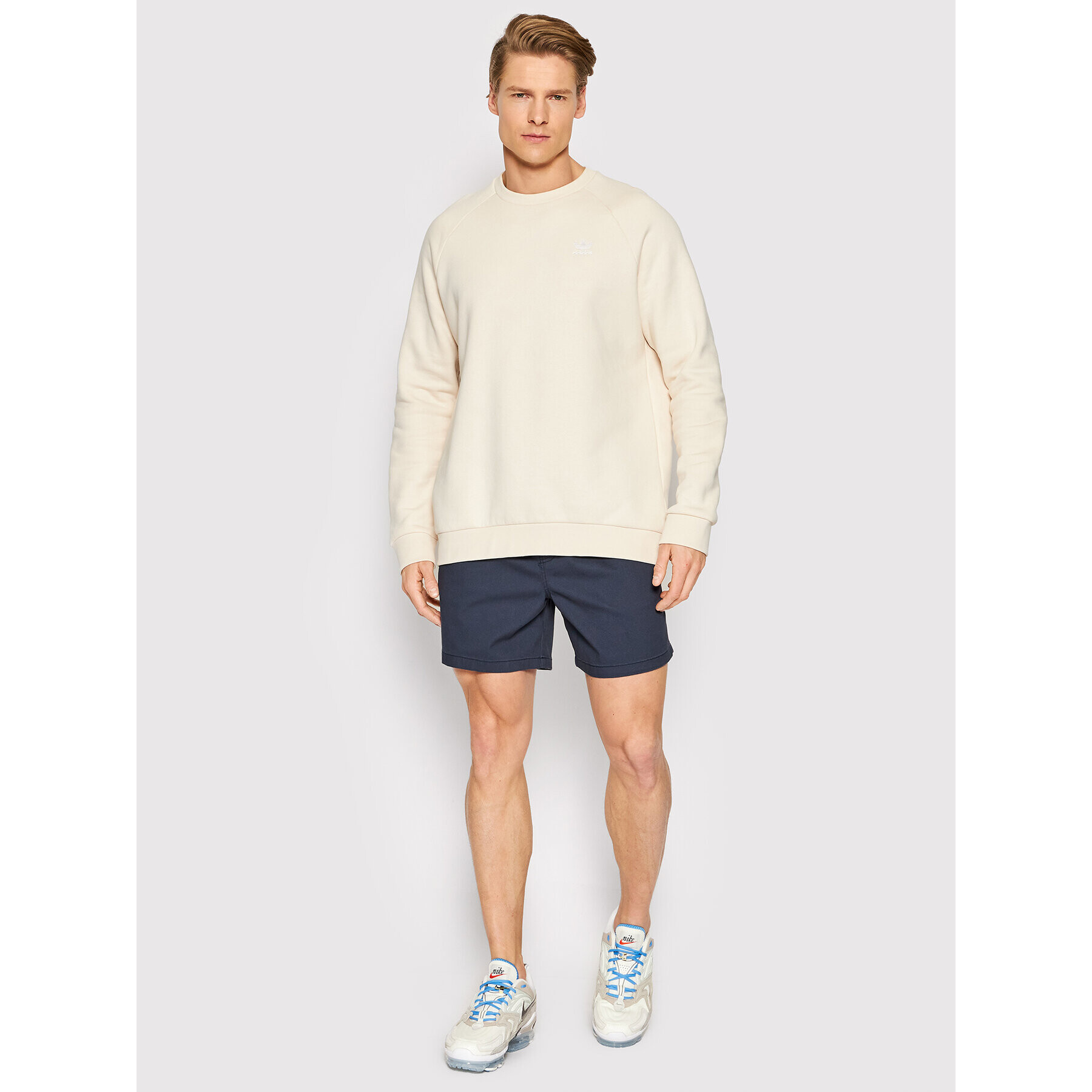 Jack&Jones Шорти от плат Jeff 12187488 Тъмносин Regular Fit - Pepit.bg