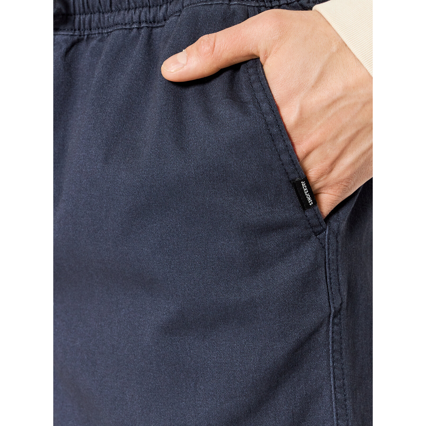 Jack&Jones Шорти от плат Jeff 12187488 Тъмносин Regular Fit - Pepit.bg