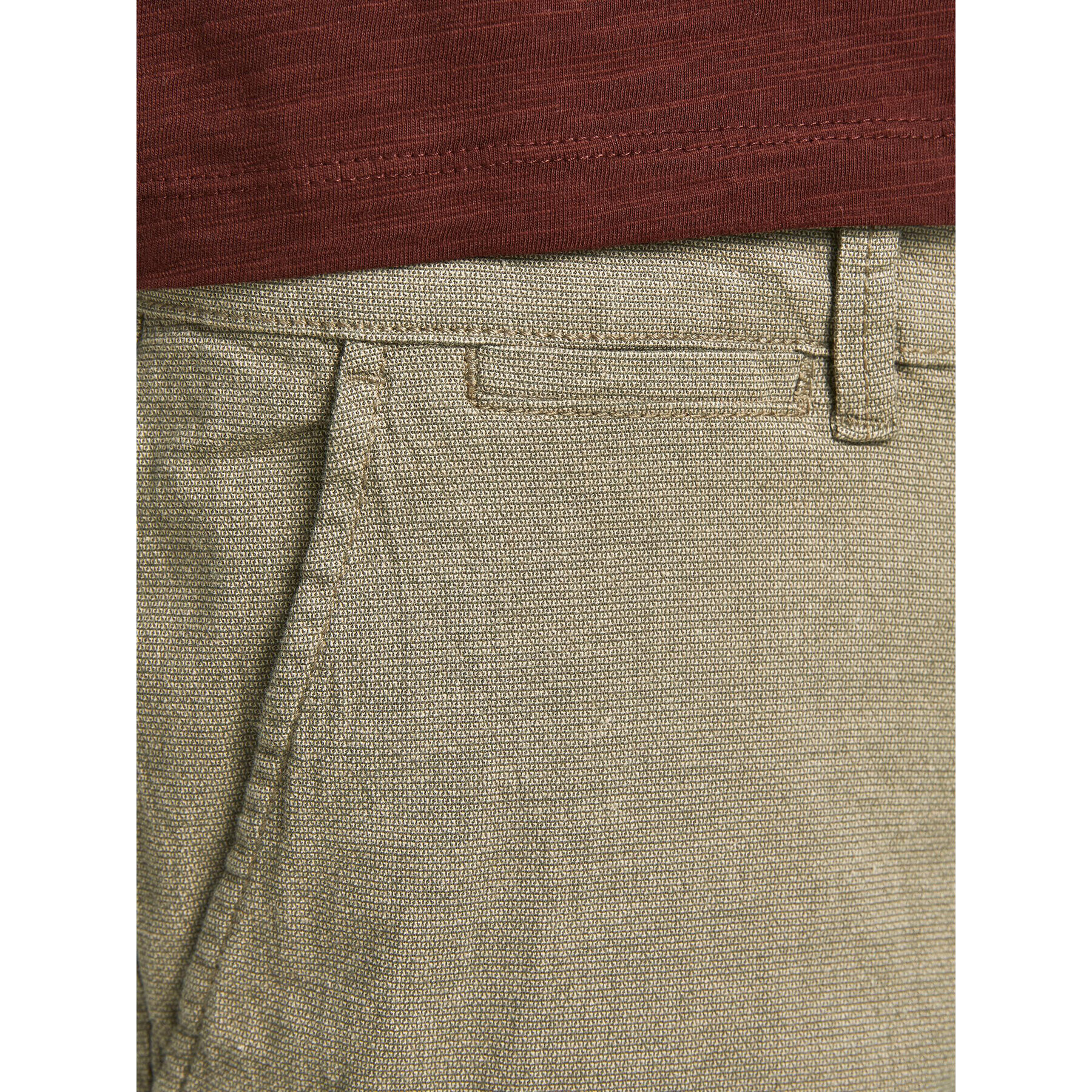 Jack&Jones Шорти от плат Kenso 12183665 Зелен Regular Fit - Pepit.bg
