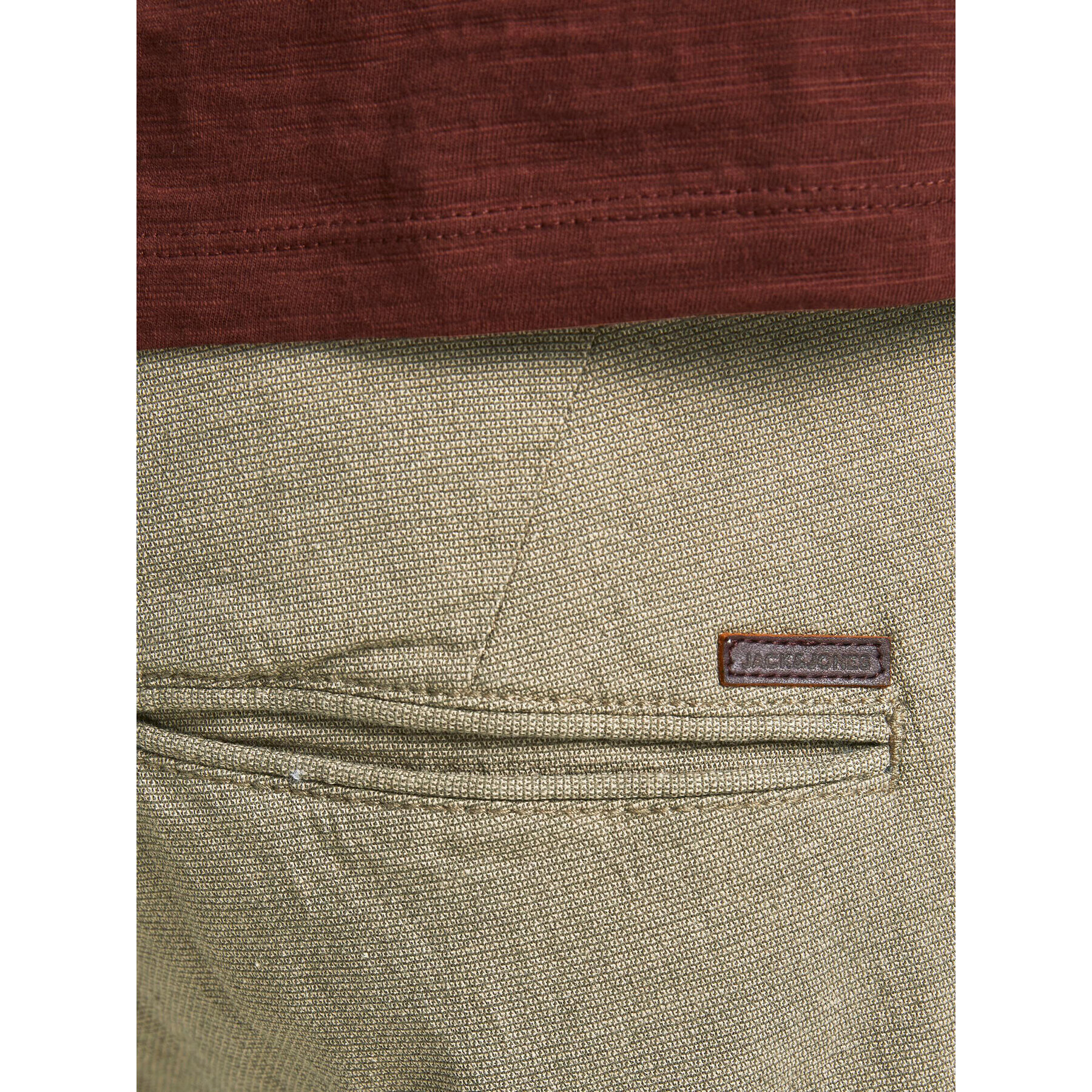 Jack&Jones Шорти от плат Kenso 12183665 Зелен Regular Fit - Pepit.bg