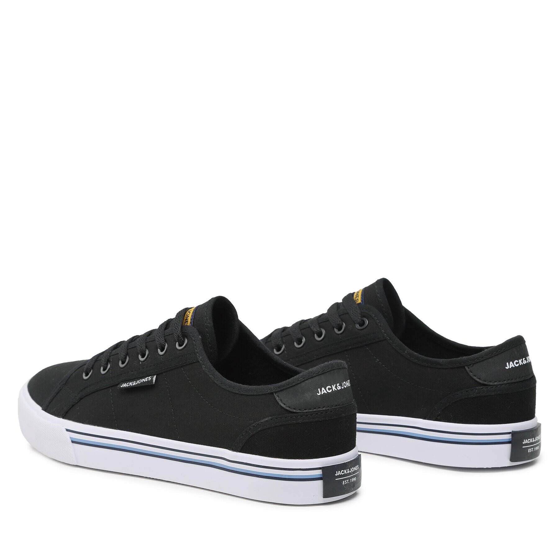Jack&Jones Сникърси 12229022 Черен - Pepit.bg