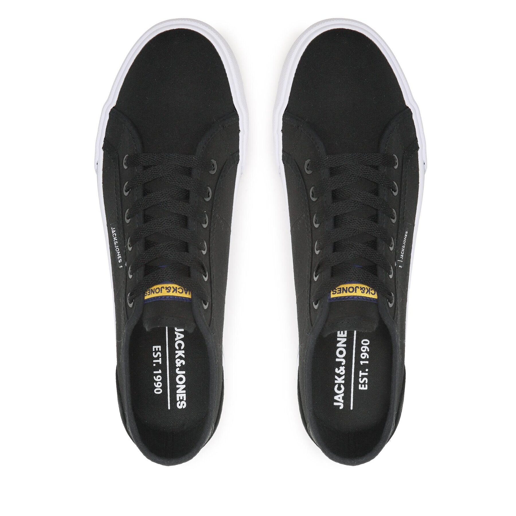 Jack&Jones Сникърси 12229022 Черен - Pepit.bg