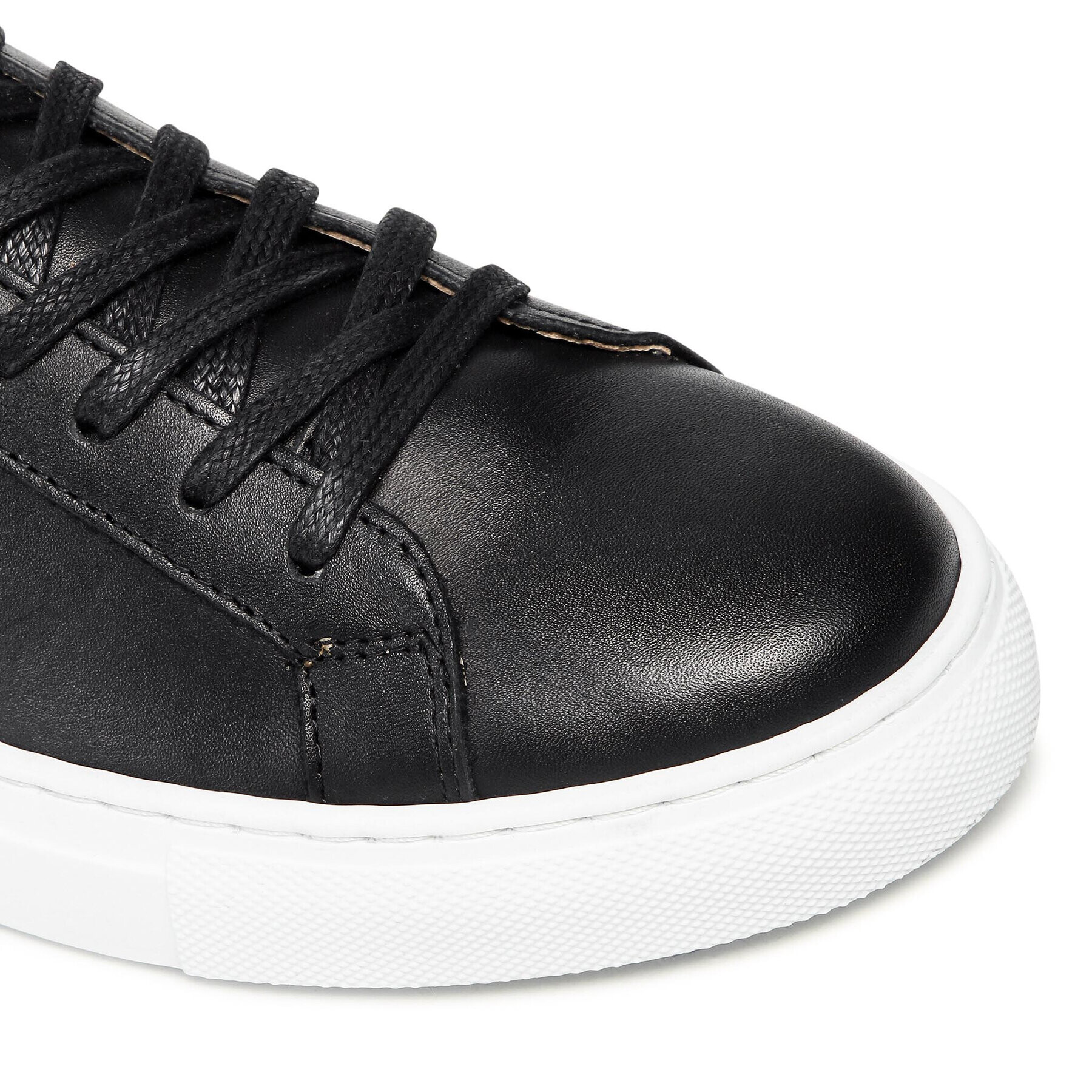 Jack&Jones Сникърси Jfwcorey Leather Noos 12202714 Черен - Pepit.bg