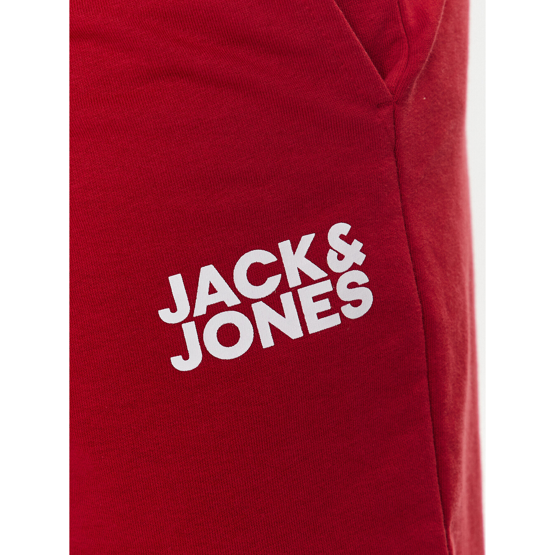Jack&Jones Спортни шорти 12228920 Червен Regular Fit - Pepit.bg