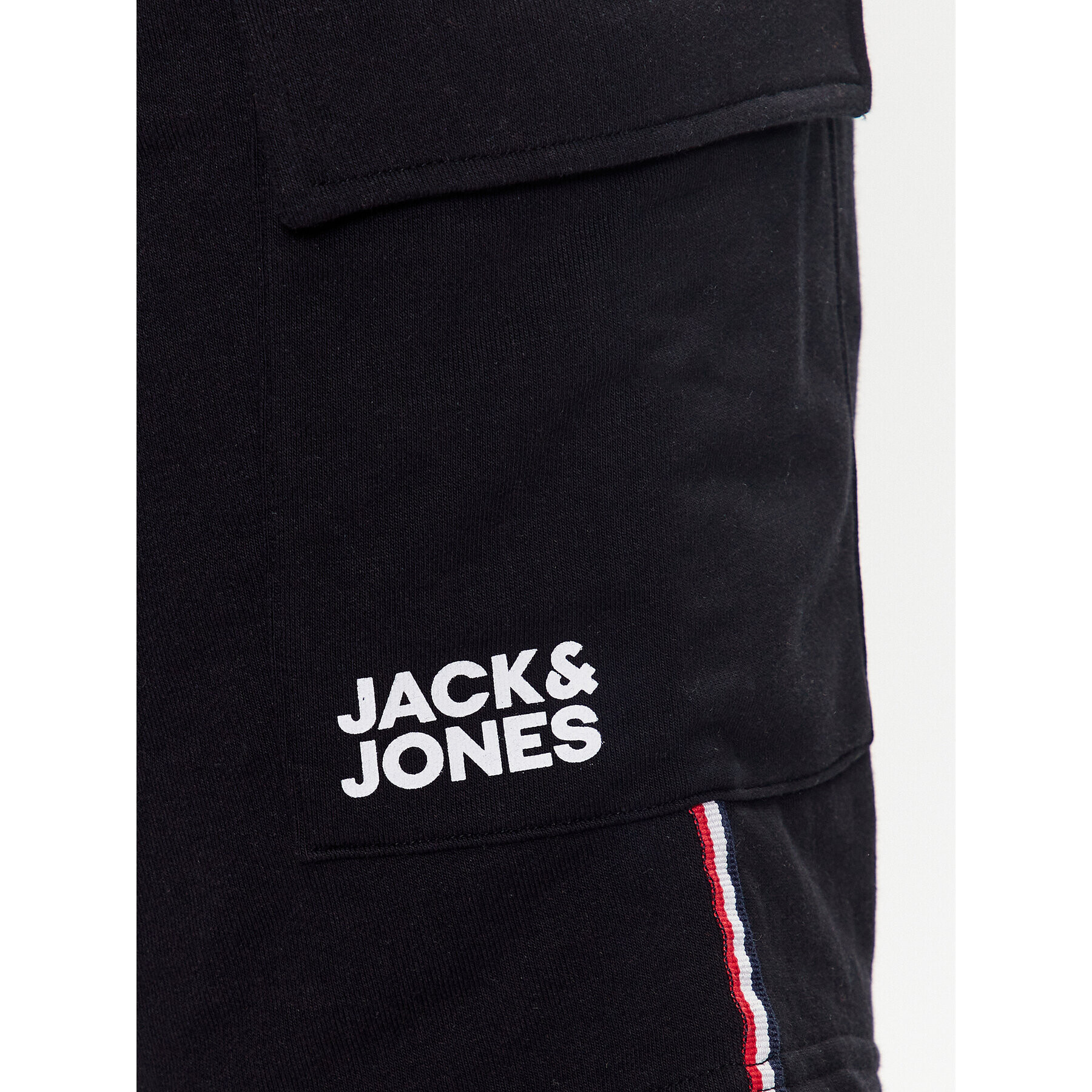 Jack&Jones Спортни шорти Atlas 12225165 Черен Regular Fit - Pepit.bg