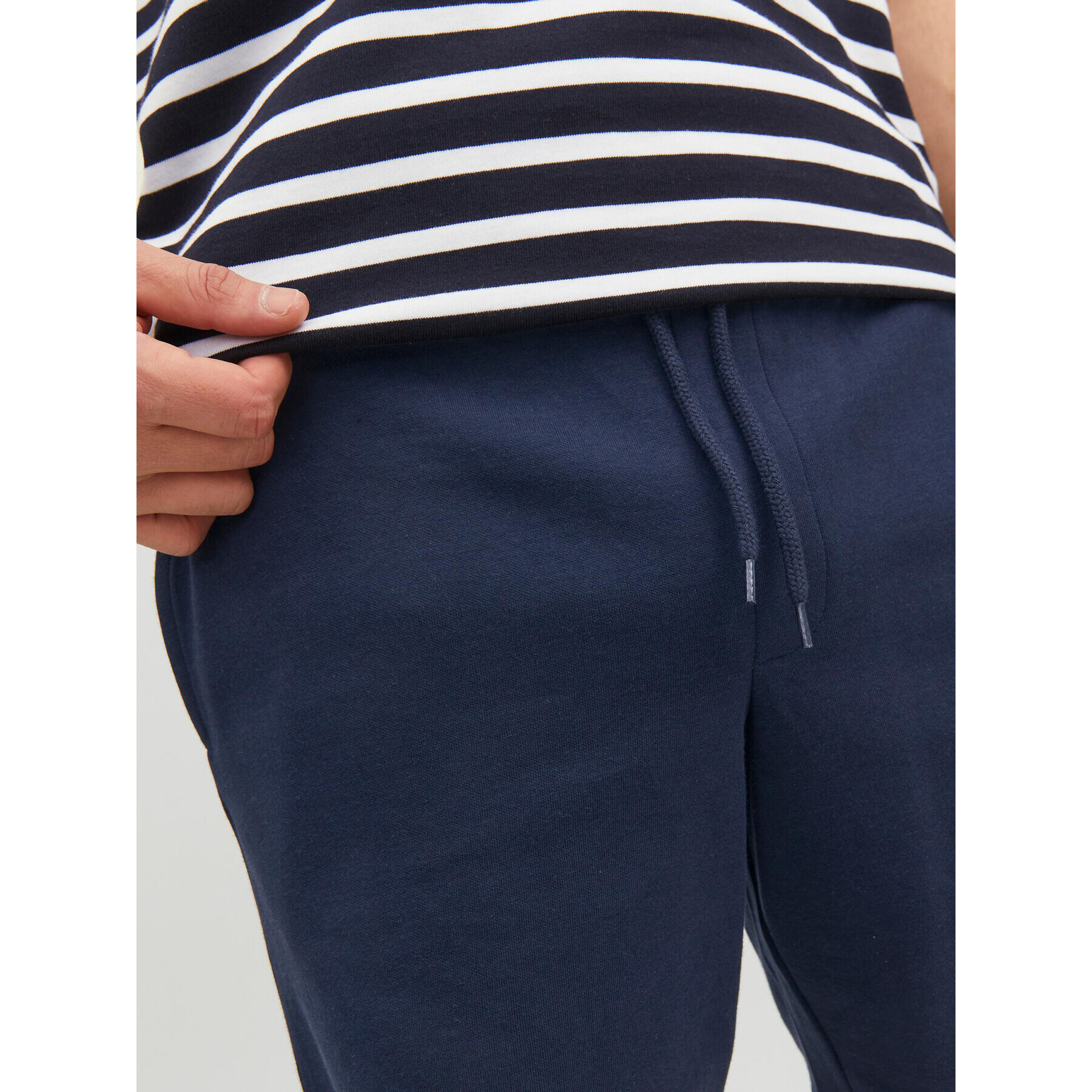 Jack&Jones Спортни шорти New Basic 12224021 Тъмносин Regular Fit - Pepit.bg