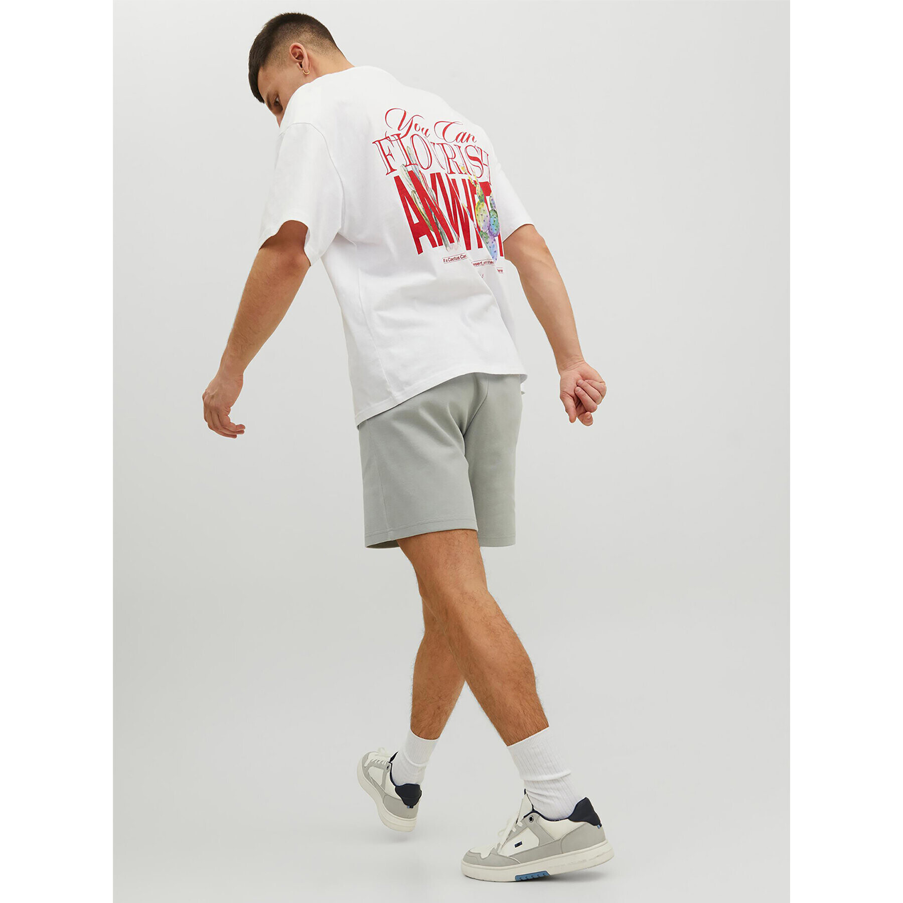 Jack&Jones Спортни шорти New Basic 12224021 Зелен Regular Fit - Pepit.bg