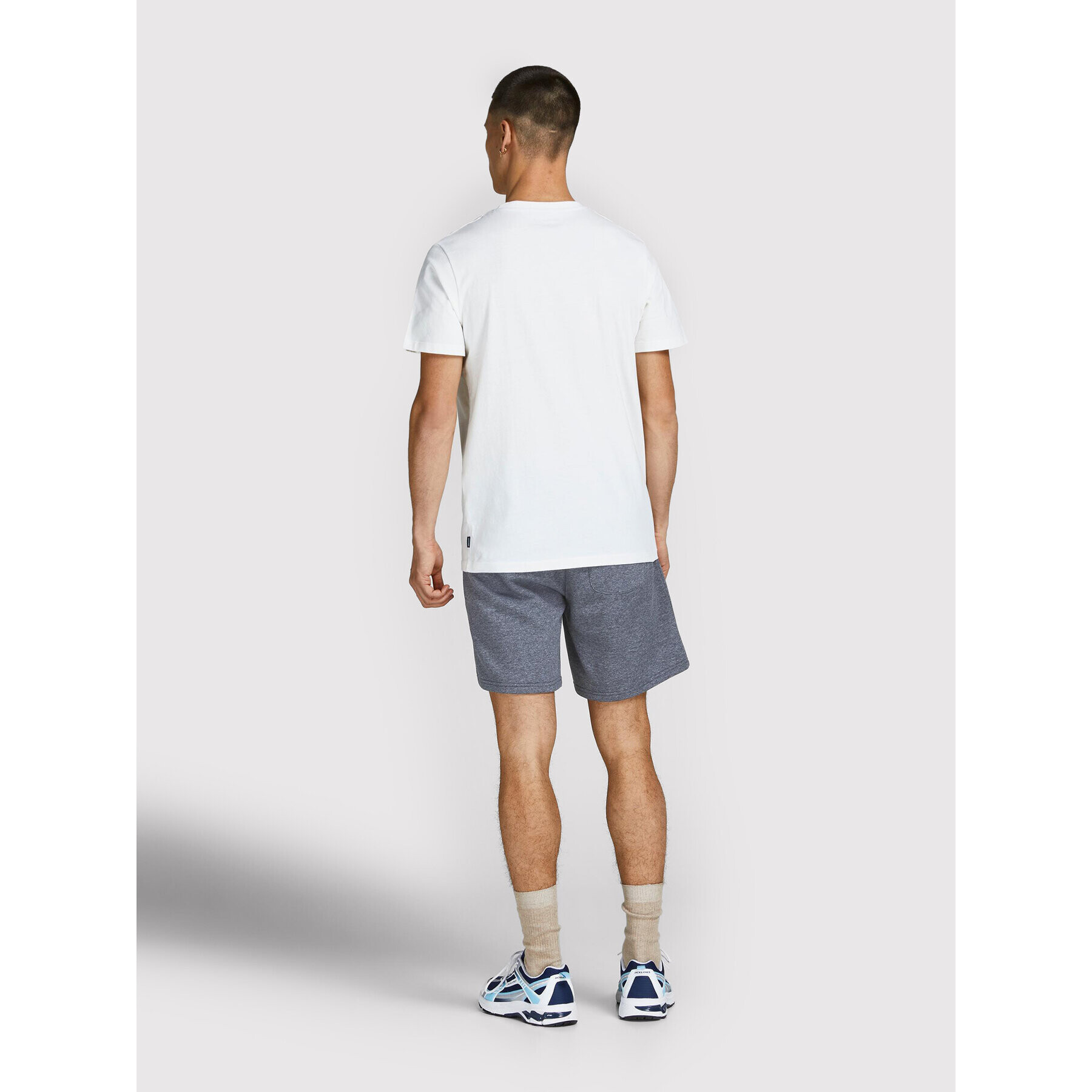 Jack&Jones Спортни шорти Tons 12204637 Сив Regular Fit - Pepit.bg
