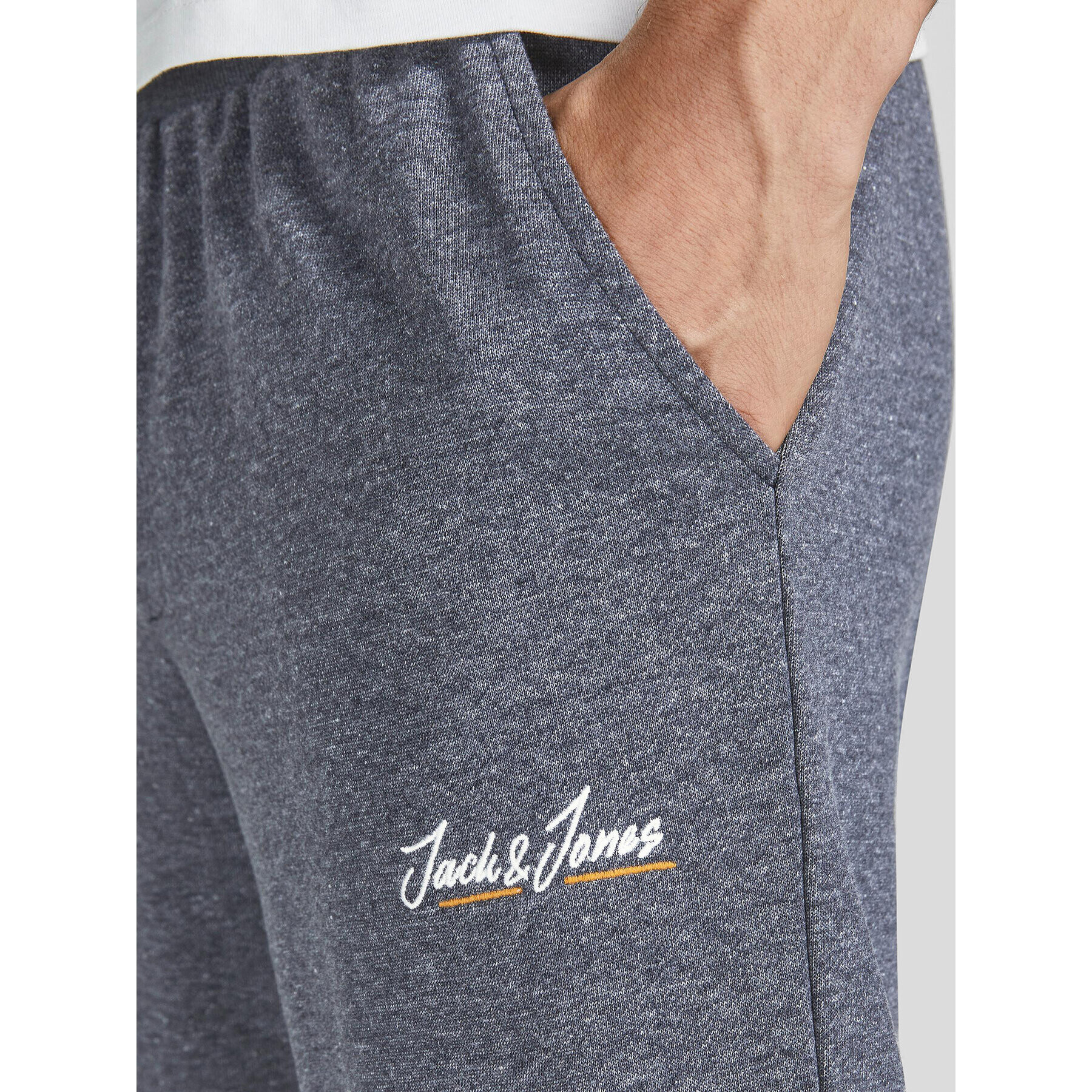 Jack&Jones Спортни шорти Tons 12204637 Сив Regular Fit - Pepit.bg