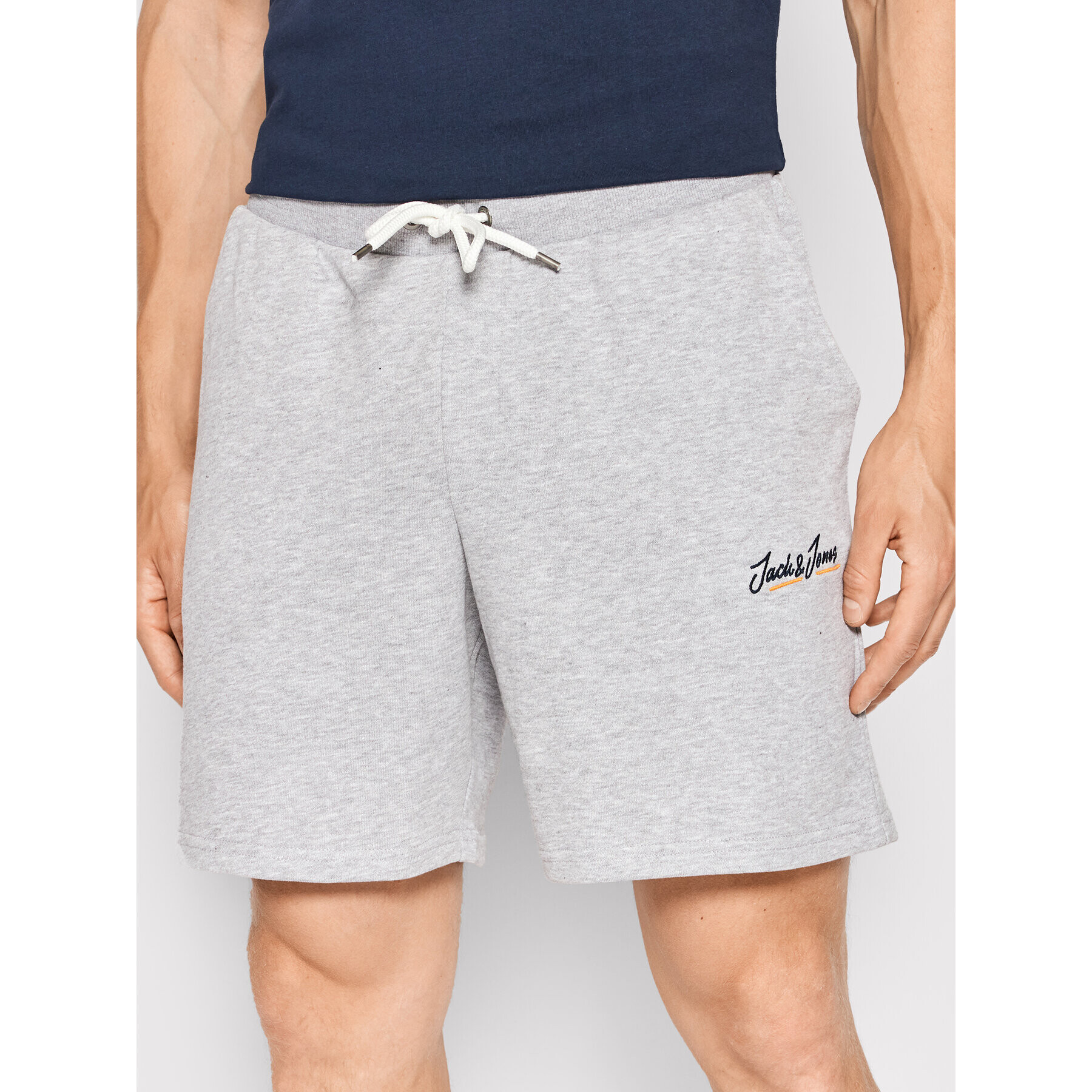 Jack&Jones Спортни шорти Tons 12204637 Сив Relaxed Fit - Pepit.bg