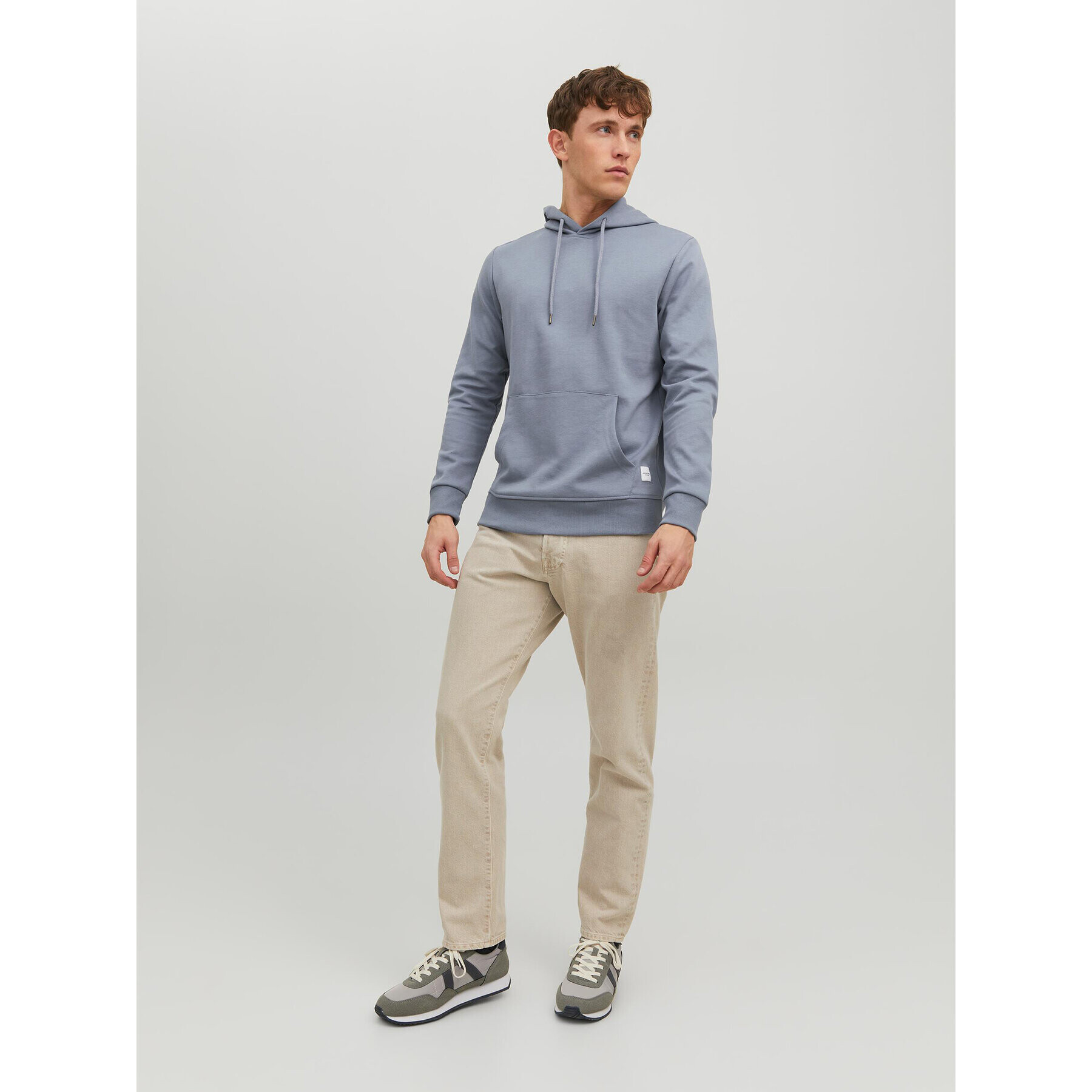 Jack&Jones Суитшърт Basic 12182537 Син Regular Fit - Pepit.bg