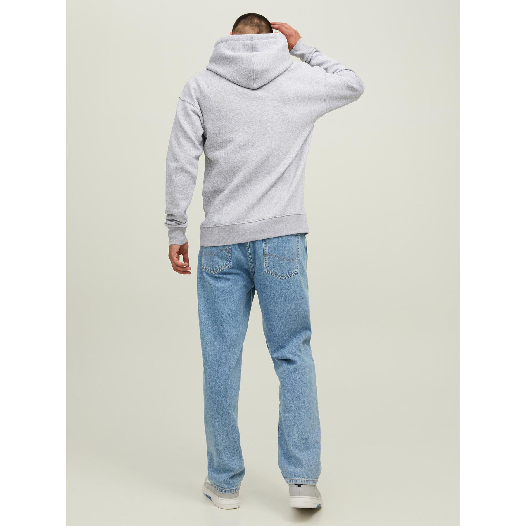 Jack&Jones Суитшърт Star 12208157 Сив Relaxed Fit - Pepit.bg