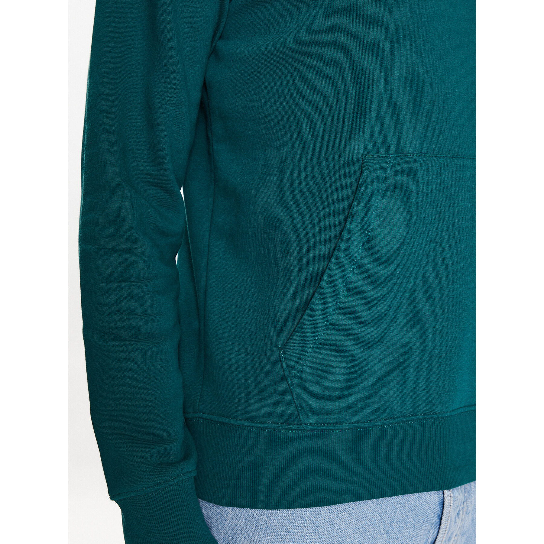 Jack&Jones Суитшърт Star 12208157 Зелен Relaxed Fit - Pepit.bg