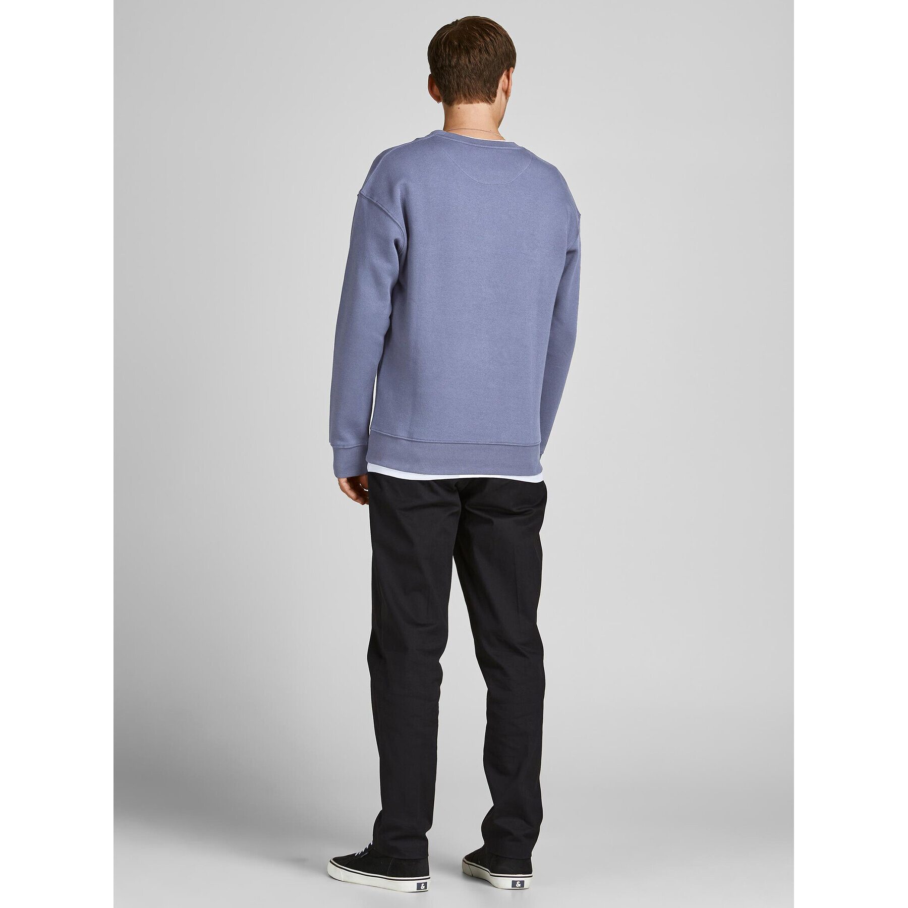 Jack&Jones Суитшърт Star 12208182 Син Relaxed Fit - Pepit.bg