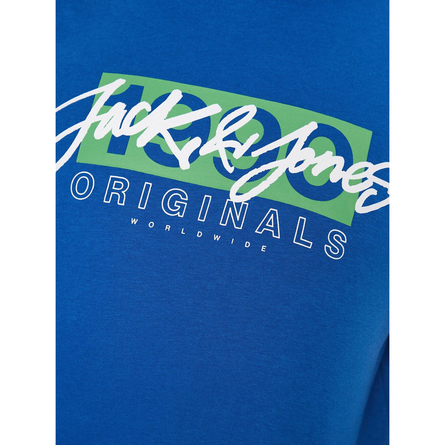 Jack&Jones Суитшърт Races 12232651 Син Regular Fit - Pepit.bg