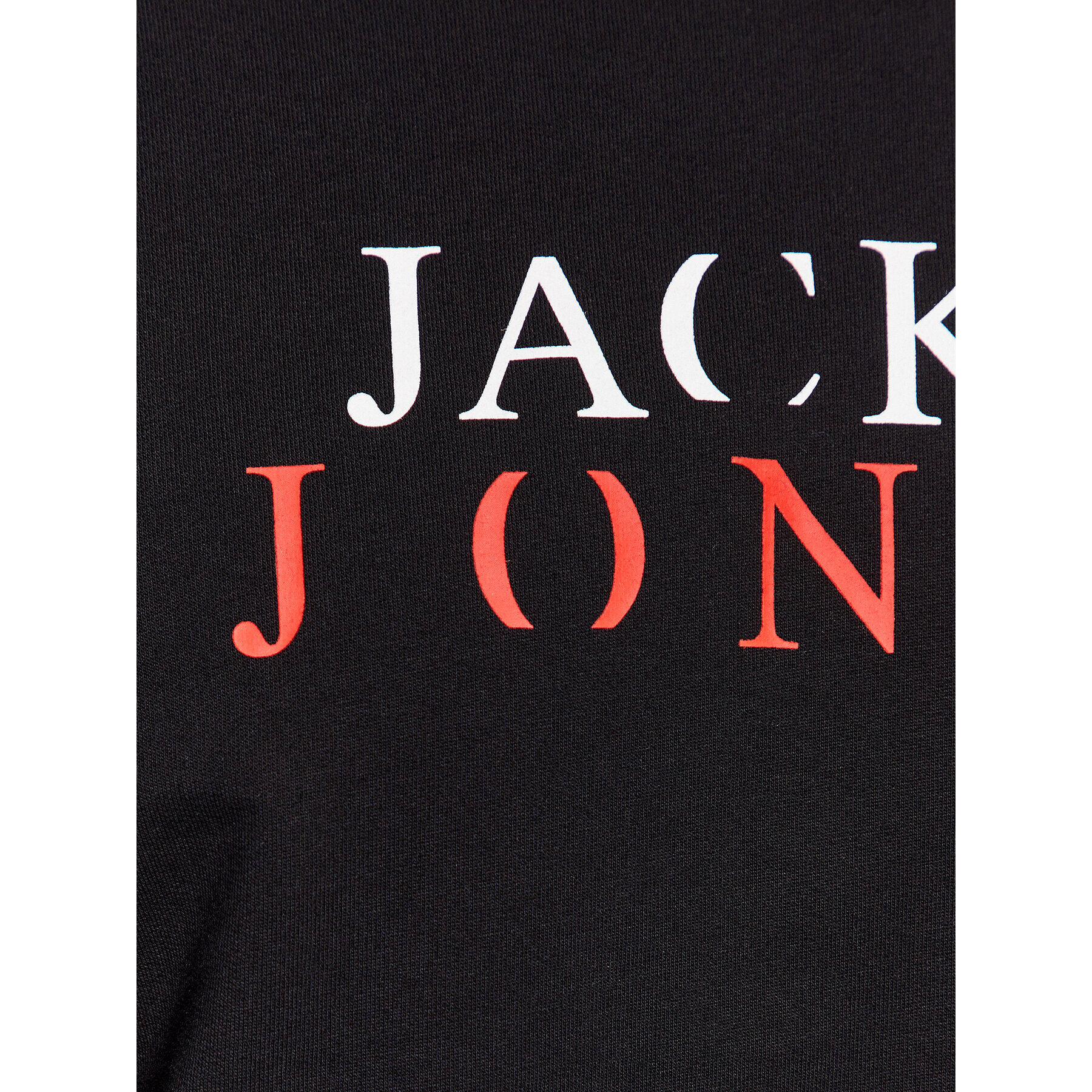 Jack&Jones Суитшърт 12244404 Черен Standard Fit - Pepit.bg