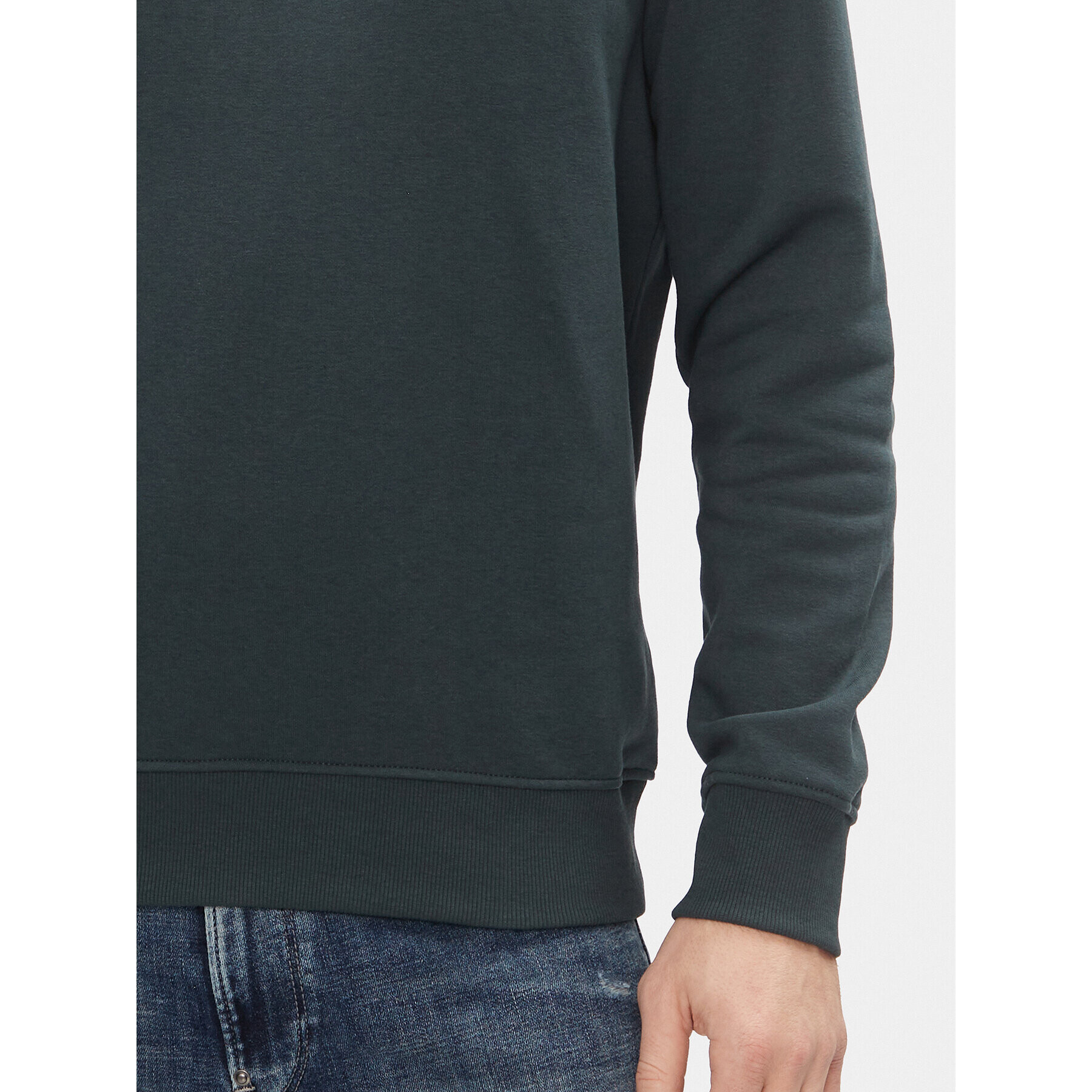 Jack&Jones Суитшърт 12248906 Зелен Standard Fit - Pepit.bg