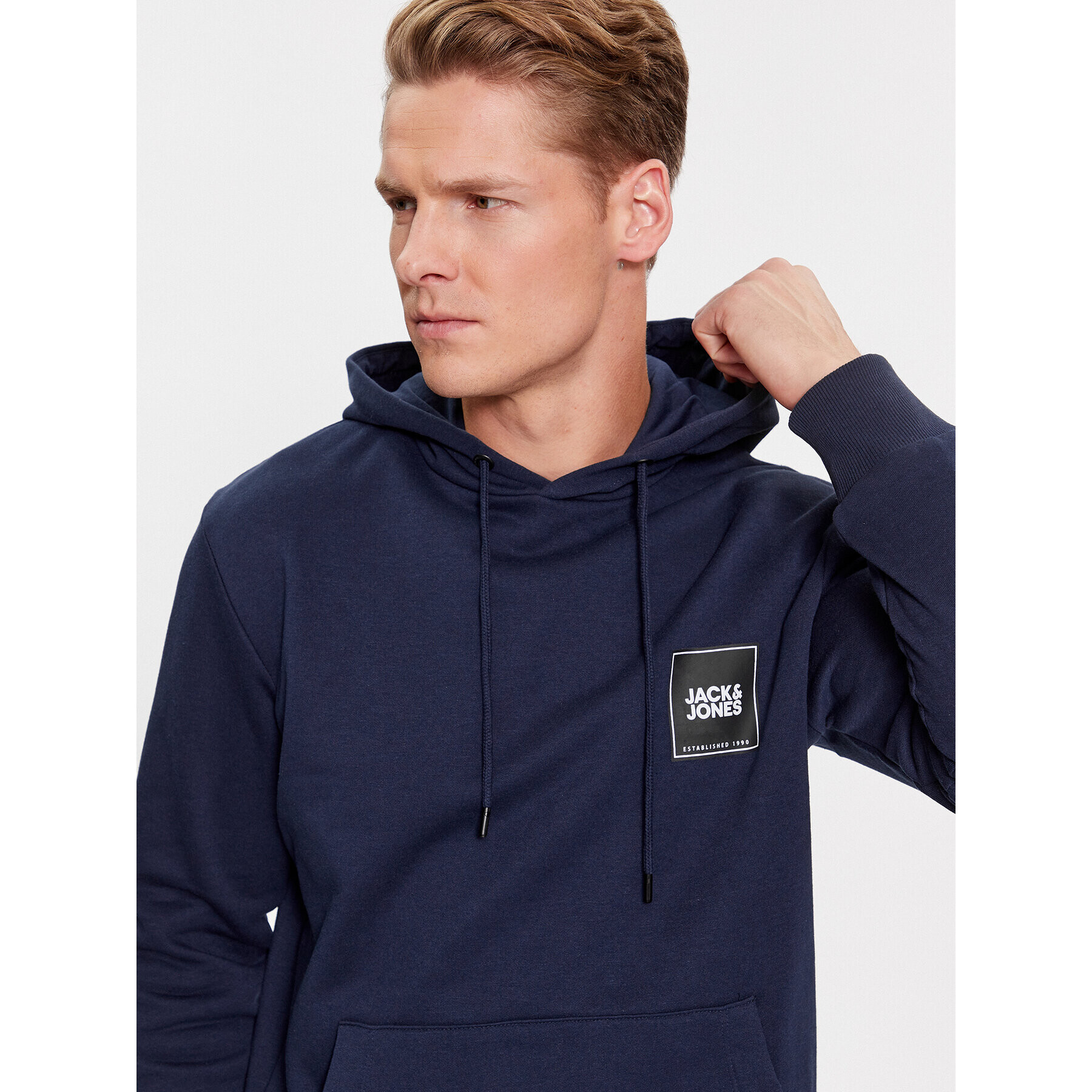 Jack&Jones Суитшърт 12251998 Тъмносин Regular Fit - Pepit.bg