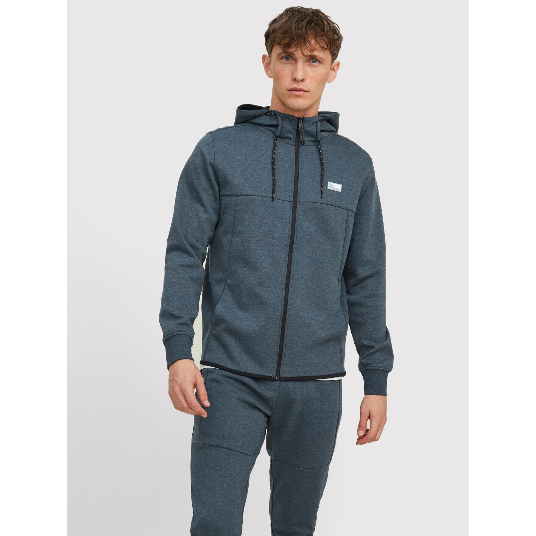 Jack&Jones Суитшърт Air 12204926 Тъмносин Regular Fit - Pepit.bg