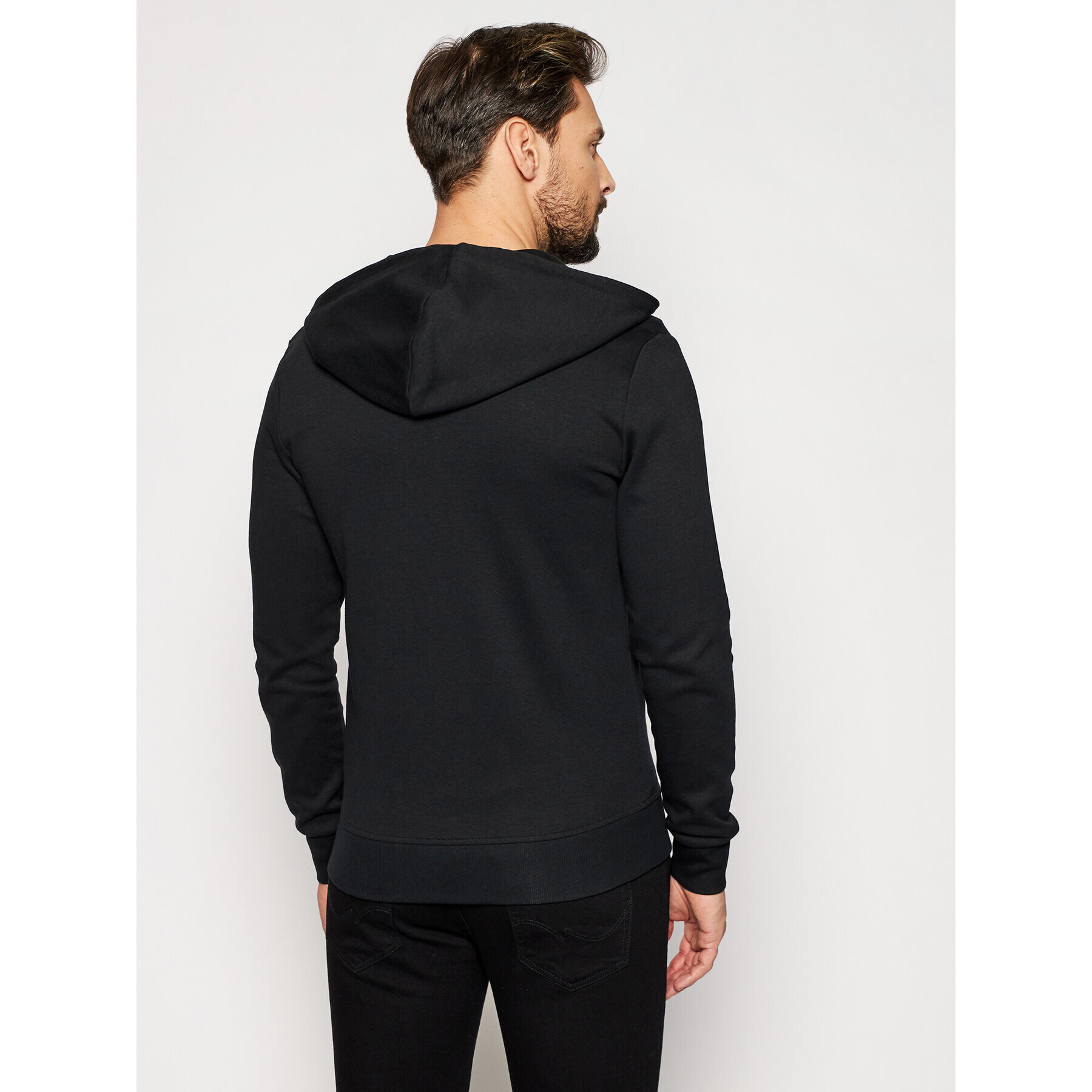 Jack&Jones Суитшърт Basic 12181901 Черен Regular Fit - Pepit.bg