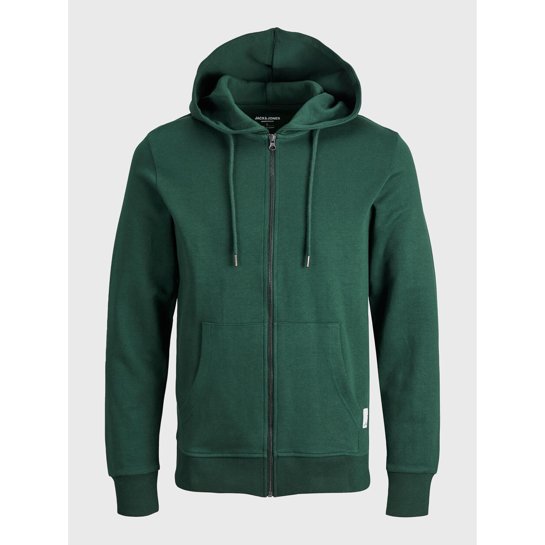 Jack&Jones Суитшърт Basic 12181901 Зелен Regular Fit - Pepit.bg