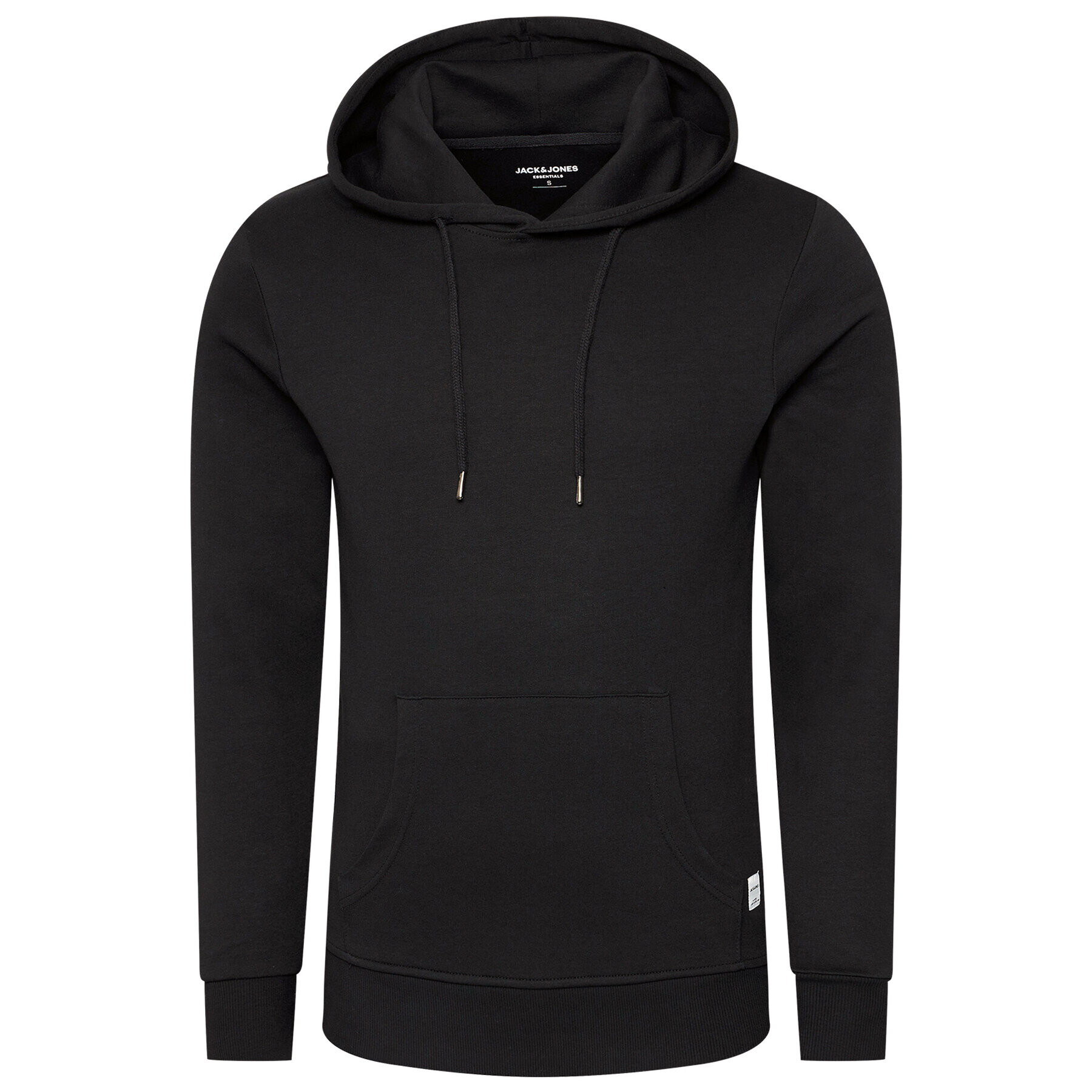 Jack&Jones Суитшърт Basic 12182537 Черен Regular Fit - Pepit.bg