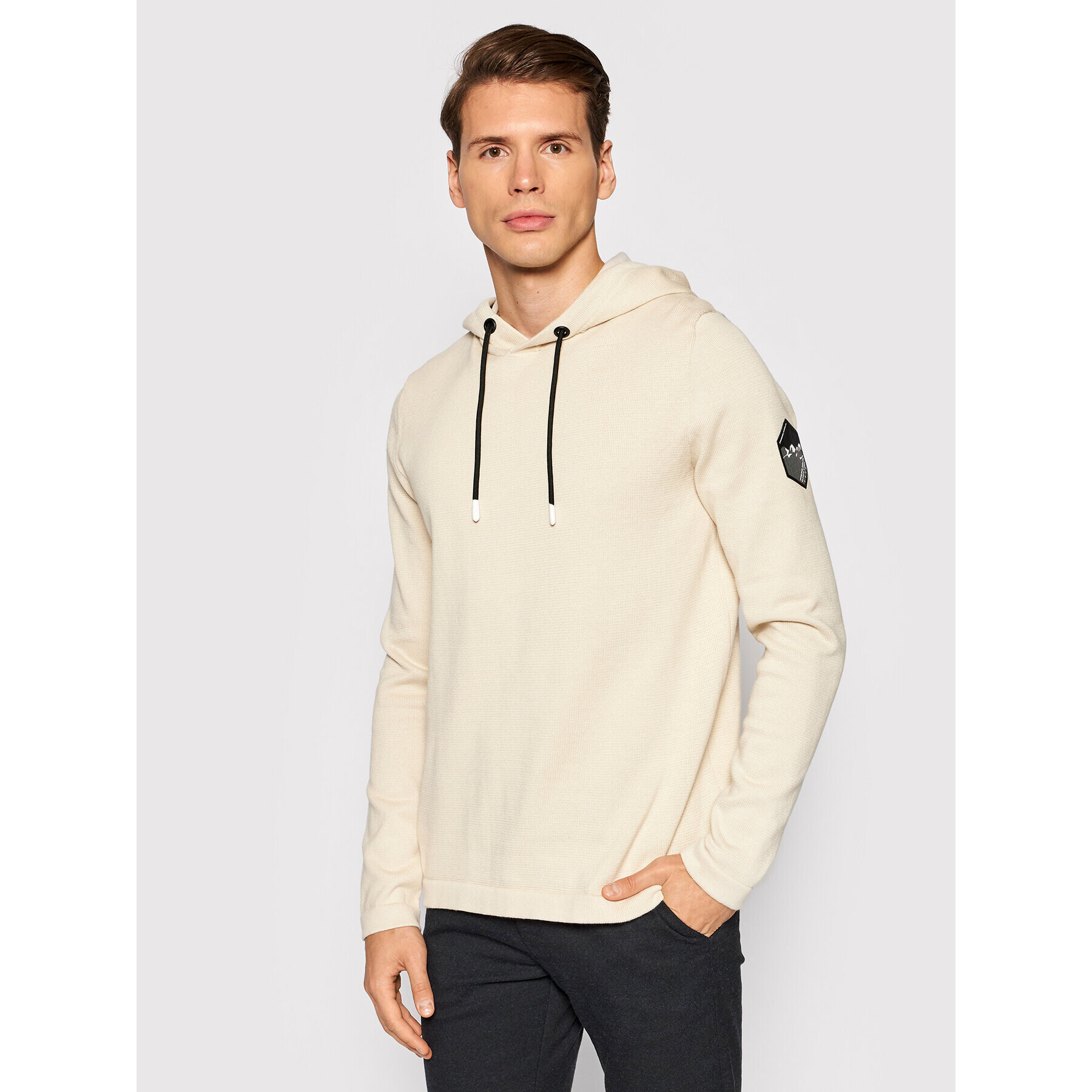 Jack&Jones Суитшърт Bilo 12192808 Бежов Regular Fit - Pepit.bg