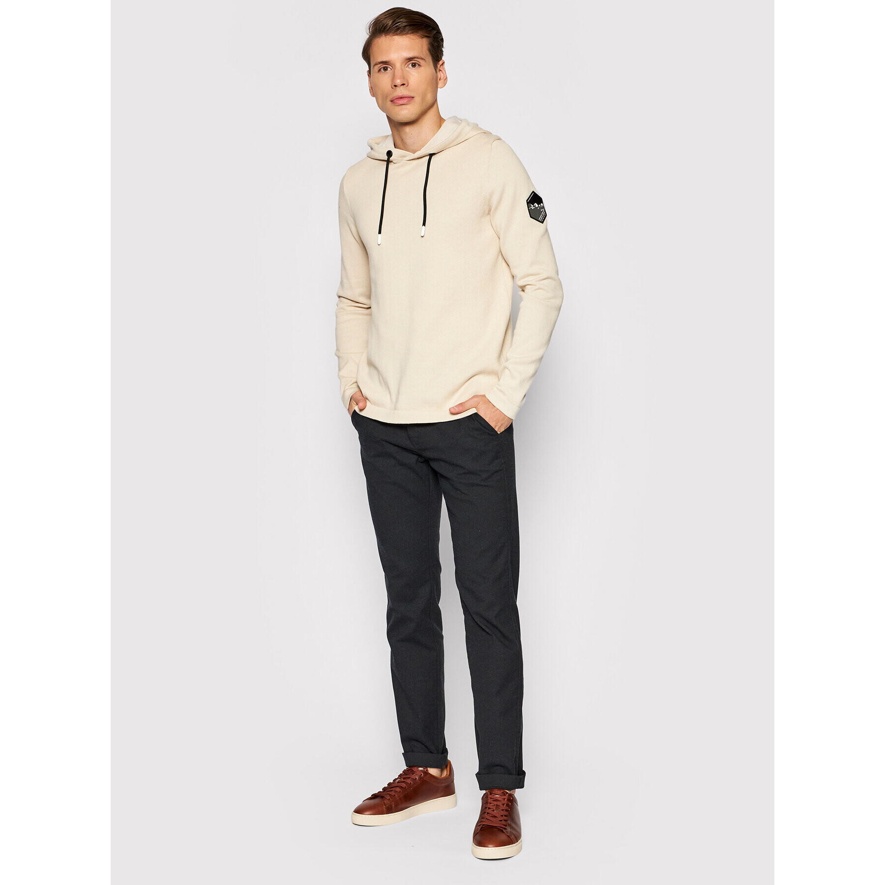 Jack&Jones Суитшърт Bilo 12192808 Бежов Regular Fit - Pepit.bg