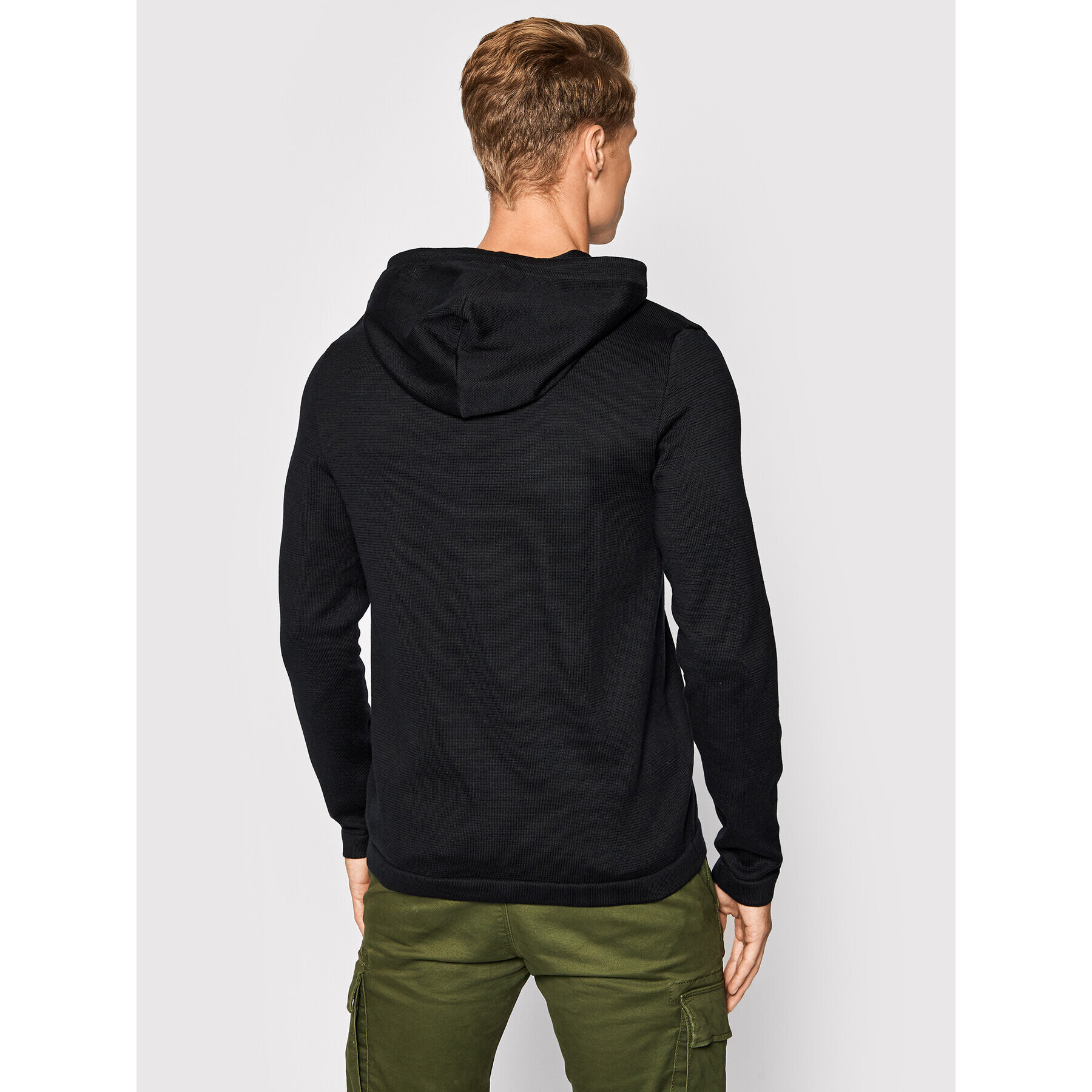 Jack&Jones Суитшърт Bilo 12192808 Черен Regular Fit - Pepit.bg