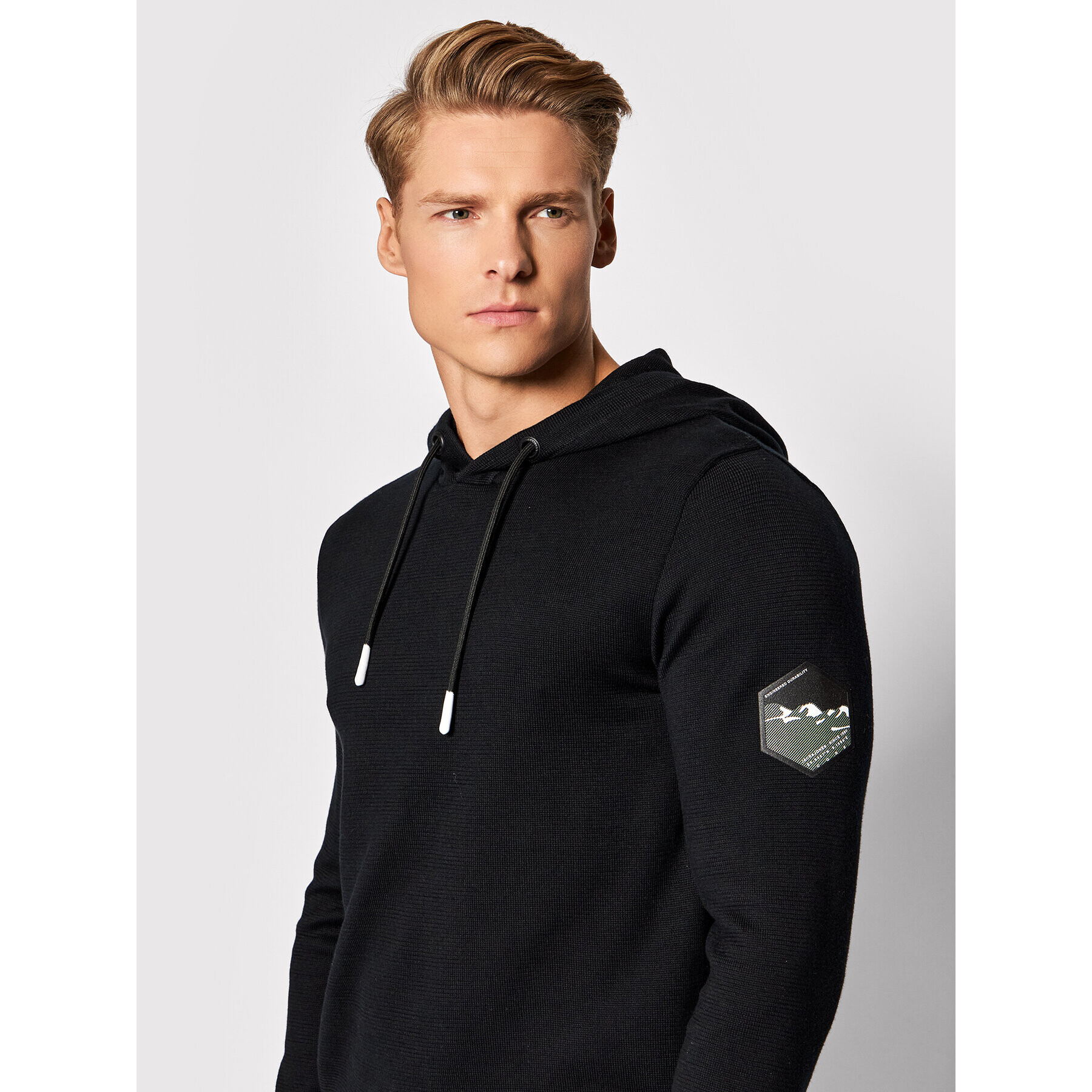 Jack&Jones Суитшърт Bilo 12192808 Черен Regular Fit - Pepit.bg