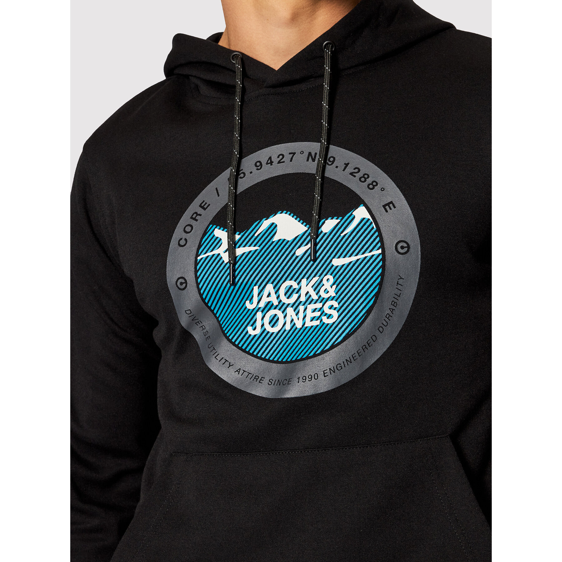 Jack&Jones Суитшърт Bilo 12192931 Черен Regular Fit - Pepit.bg