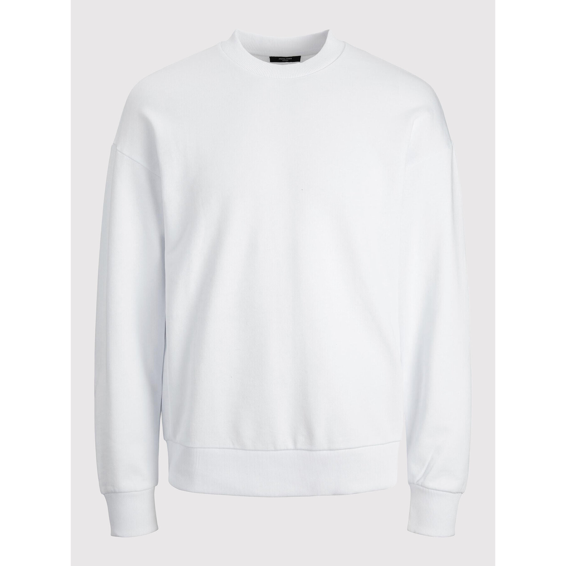 Jack&Jones PREMIUM Суитшърт Blakam 12206439 Бял Regular Fit - Pepit.bg