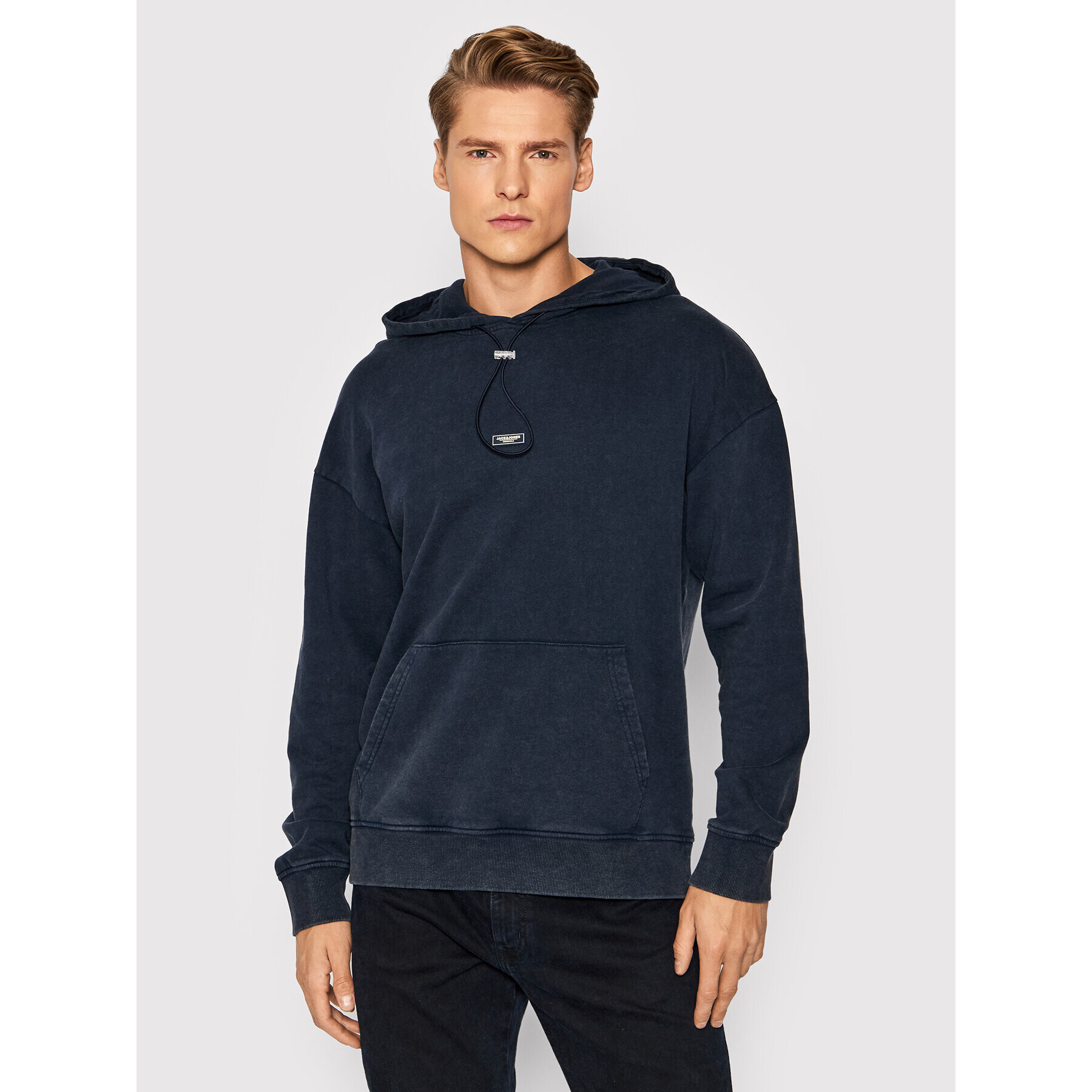 Jack&Jones Суитшърт Brad 12193618 Тъмносин Regular Fit - Pepit.bg