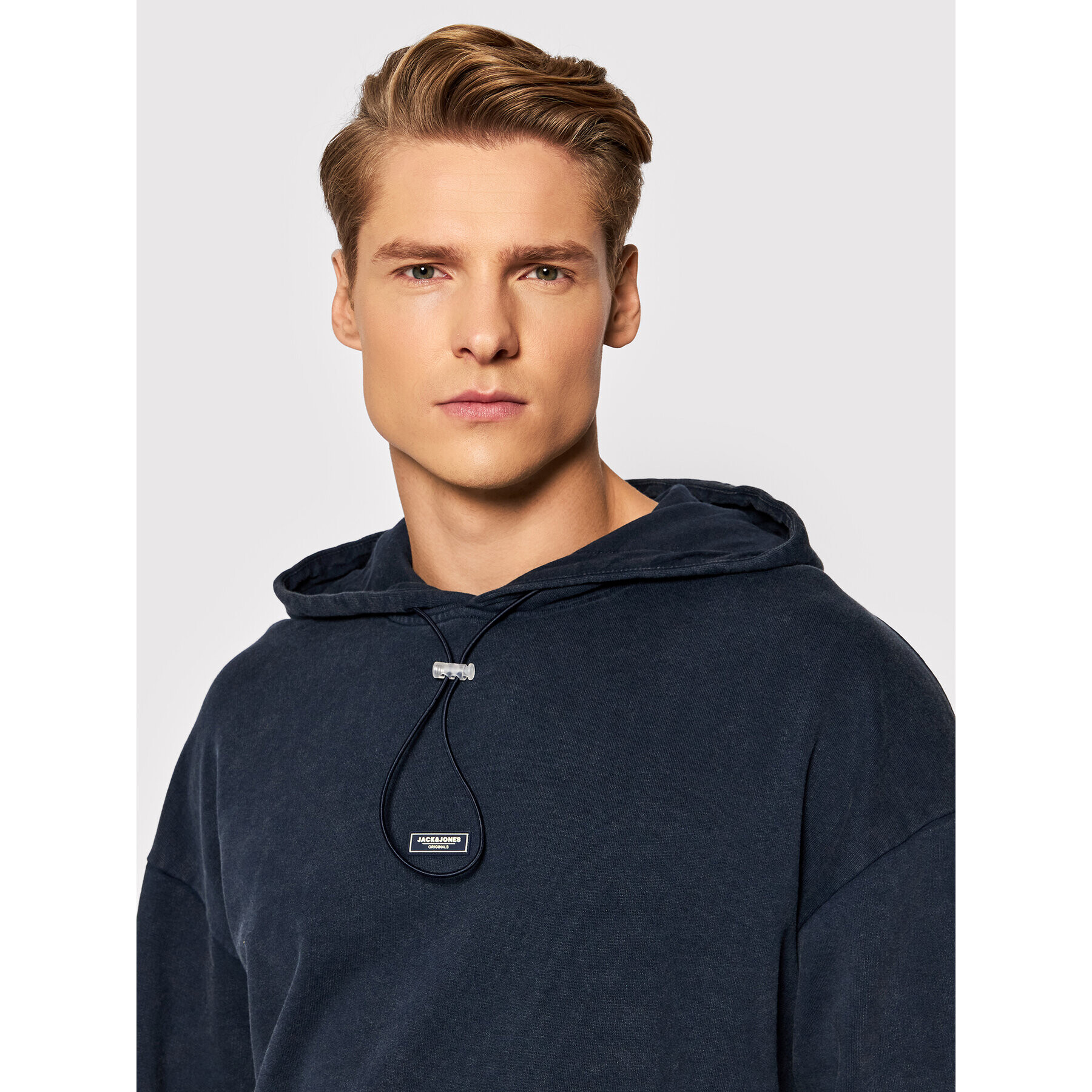 Jack&Jones Суитшърт Brad 12193618 Тъмносин Regular Fit - Pepit.bg