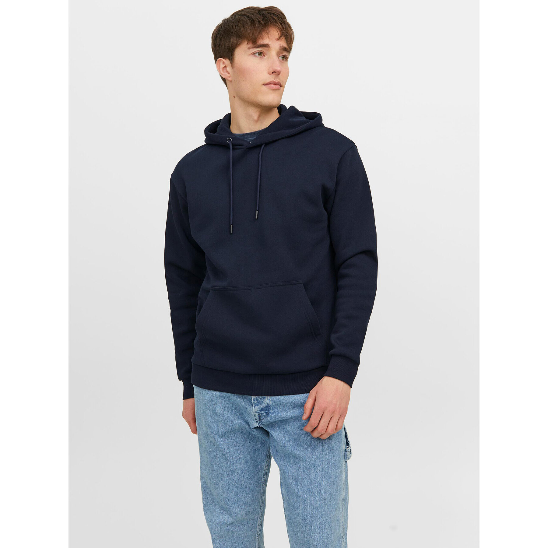 Jack&Jones Суитшърт Bradley 12249340 Тъмносин Relaxed Fit - Pepit.bg