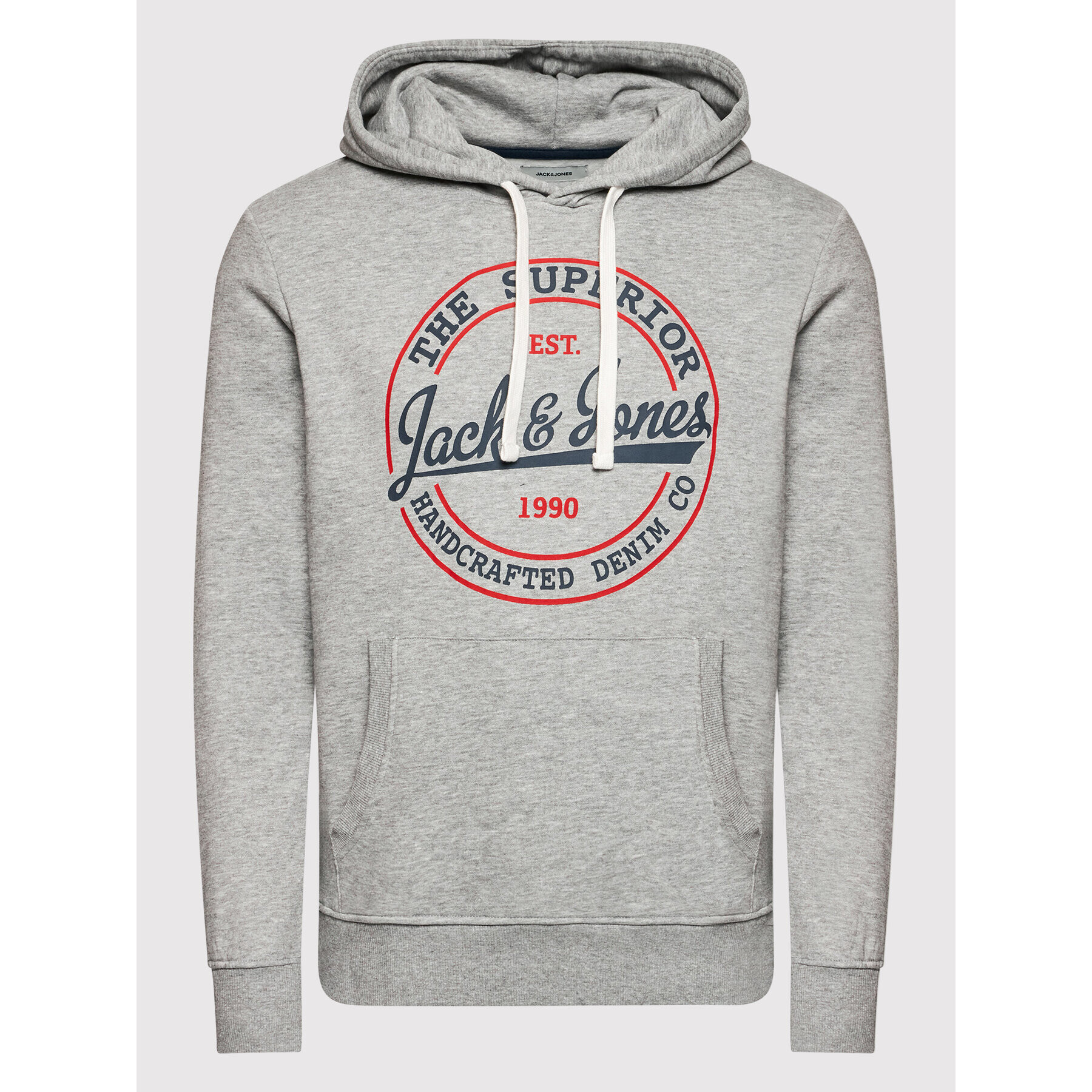 Jack&Jones Суитшърт Brat 12201406 Сив Regular Fit - Pepit.bg