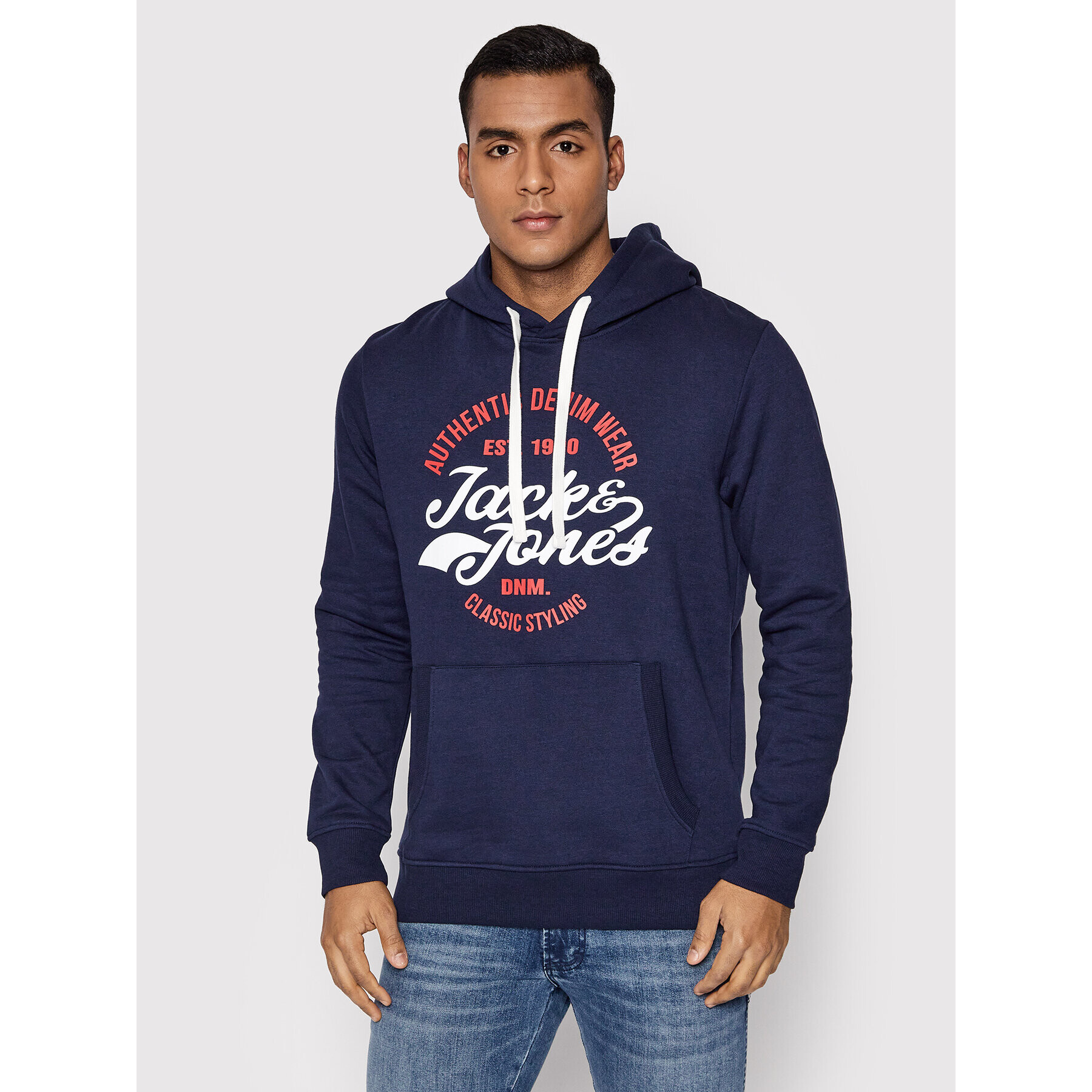 Jack&Jones Суитшърт Brat 12201406 Тъмносин Regular Fit - Pepit.bg