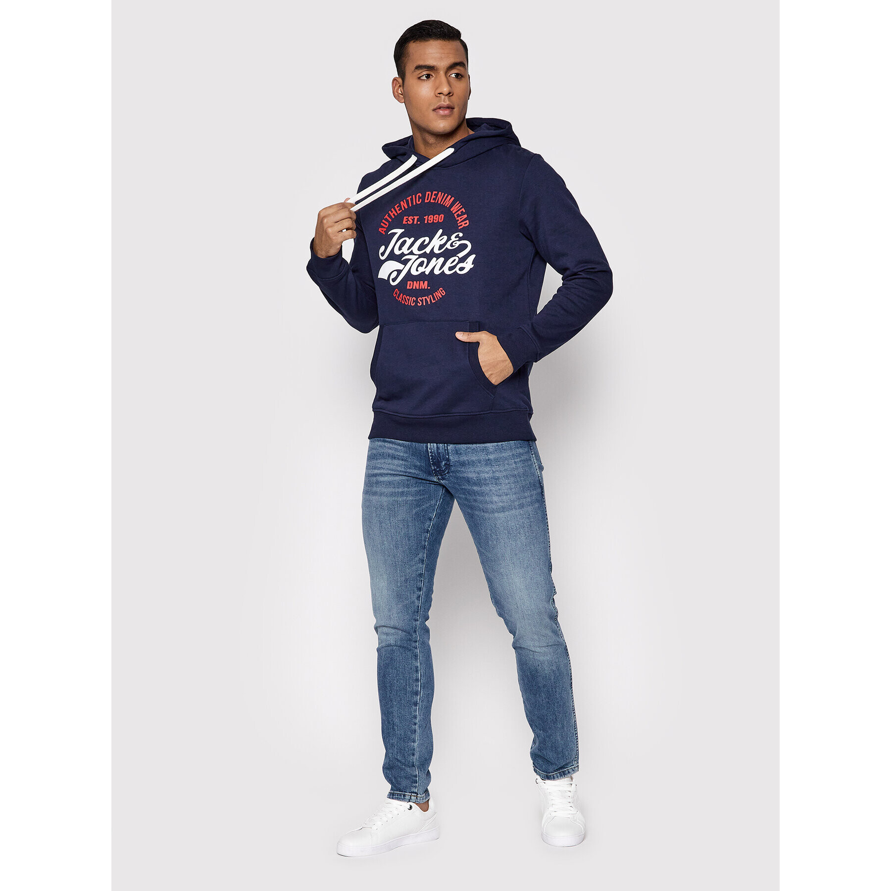 Jack&Jones Суитшърт Brat 12201406 Тъмносин Regular Fit - Pepit.bg