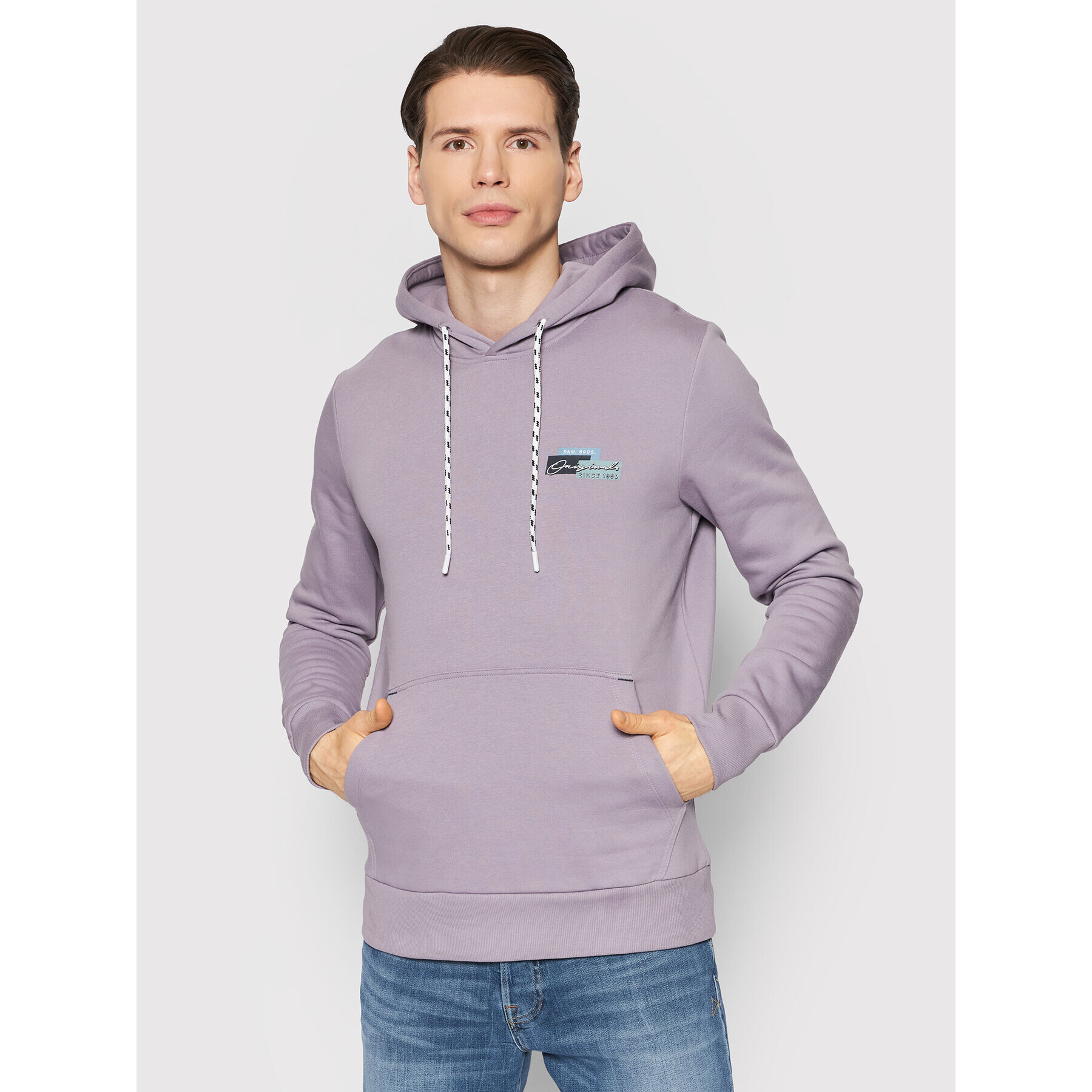 Jack&Jones Суитшърт Bright 12198237 Виолетов Regular Fit - Pepit.bg