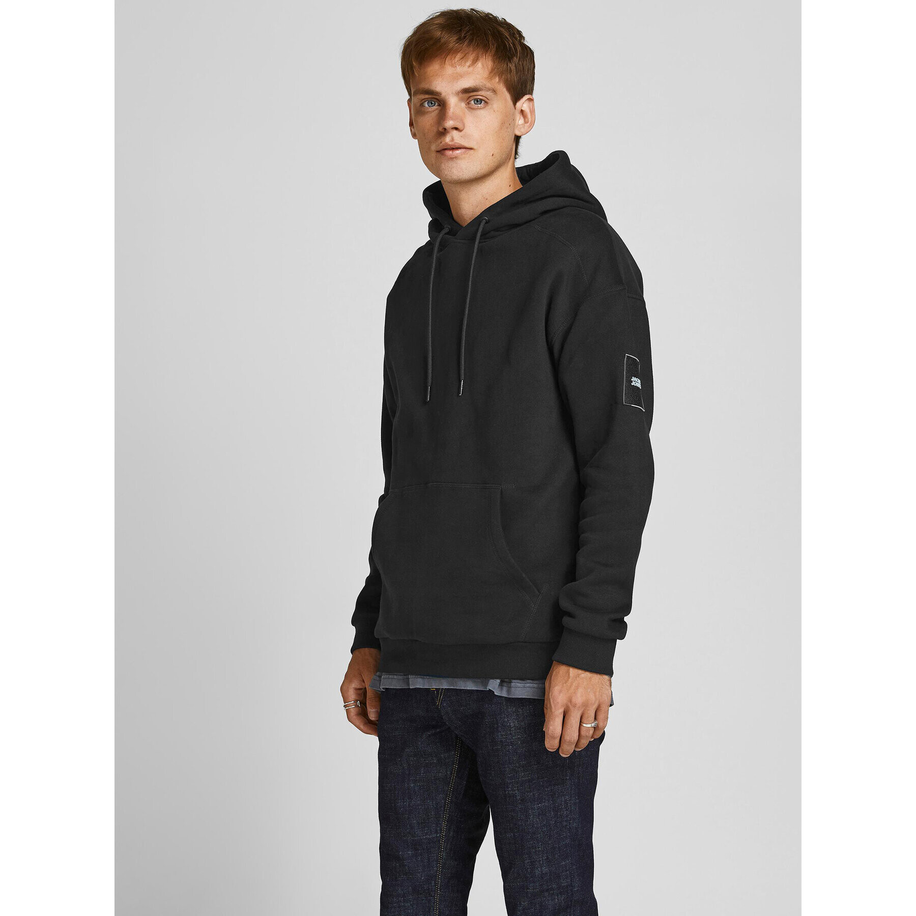 Jack&Jones Суитшърт Classic 12193489 Черен Relaxed Fit - Pepit.bg