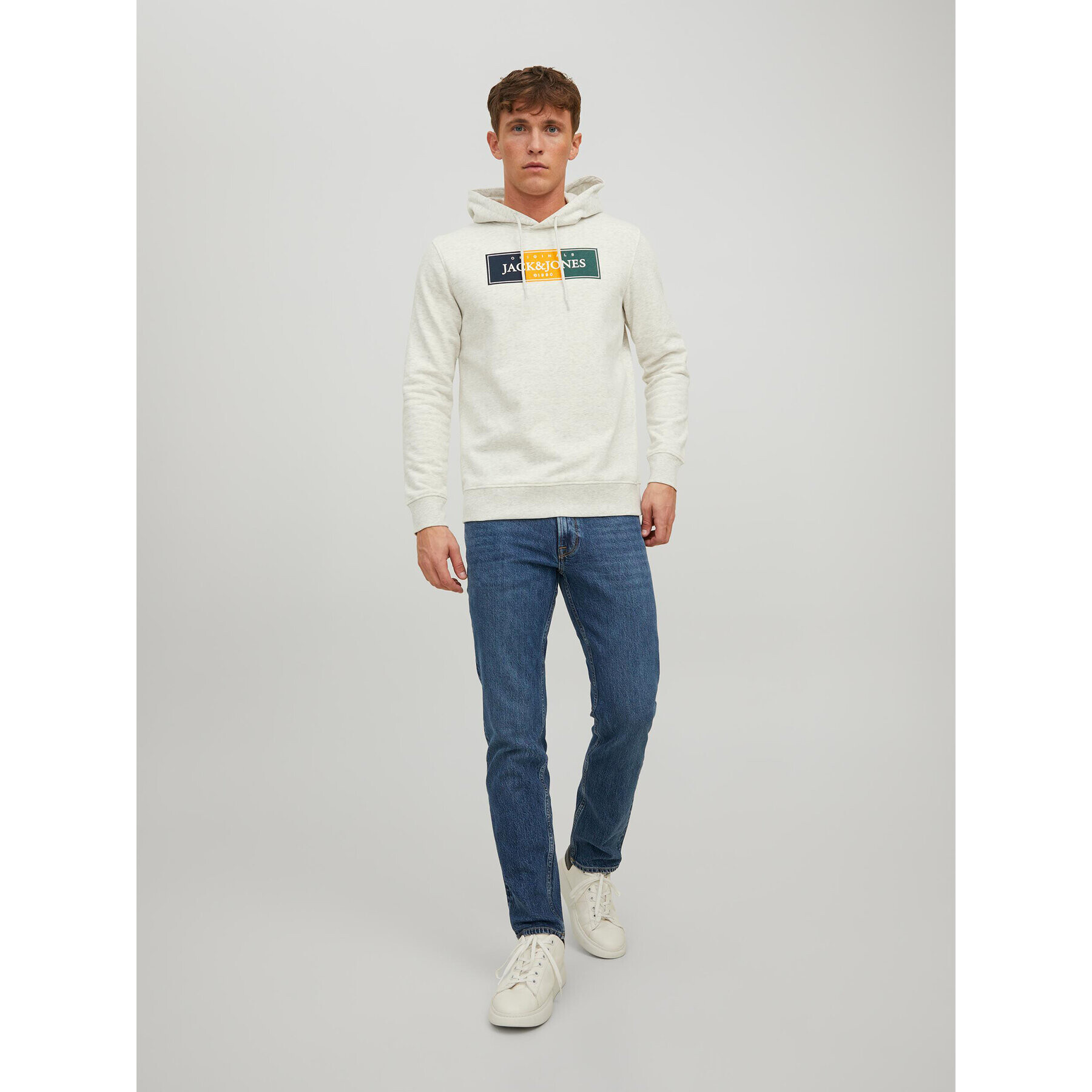 Jack&Jones Суитшърт Codyy 12229113 Бежов Standard Fit - Pepit.bg