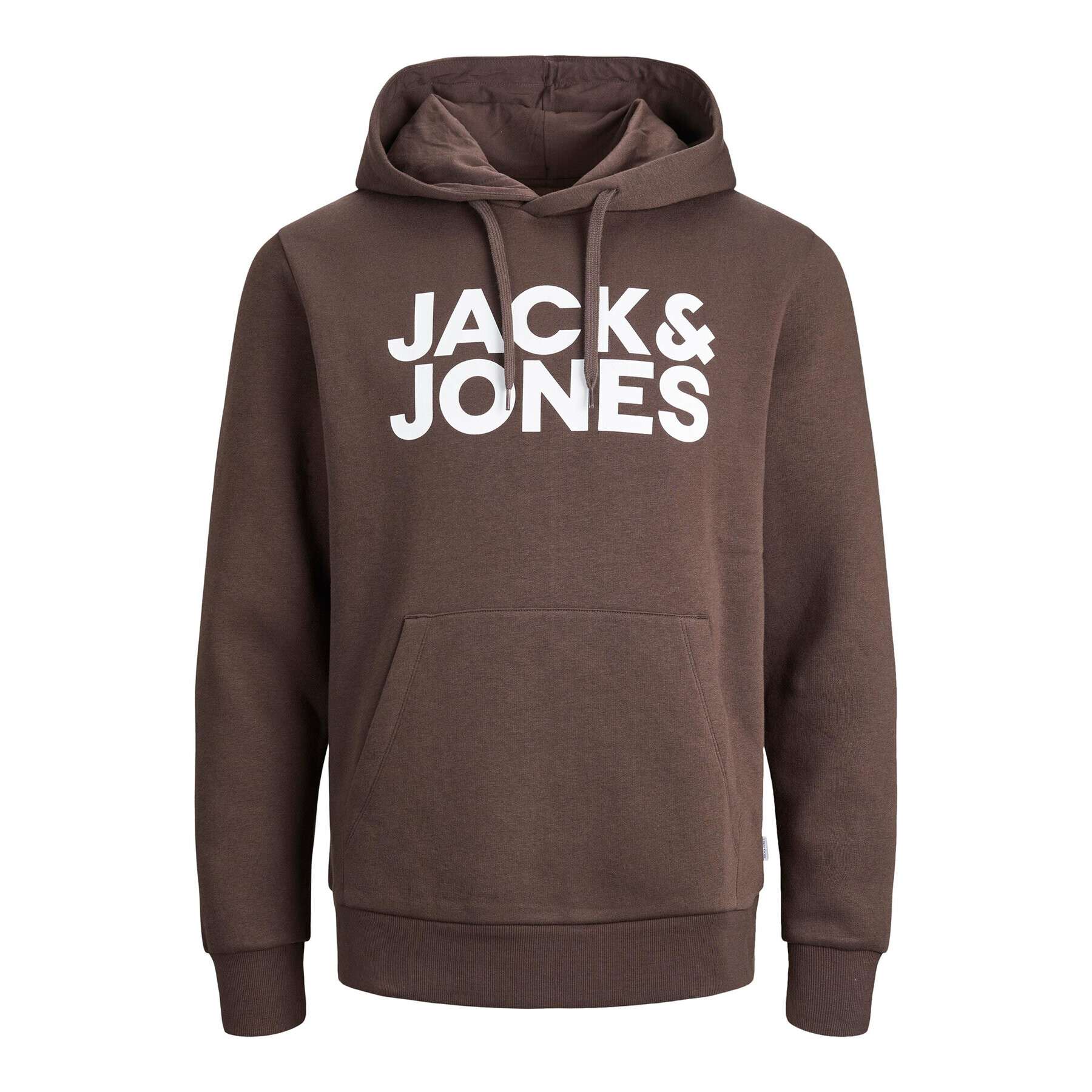 Jack&Jones Суитшърт Corp 12152840 Кафяв Standard Fit - Pepit.bg