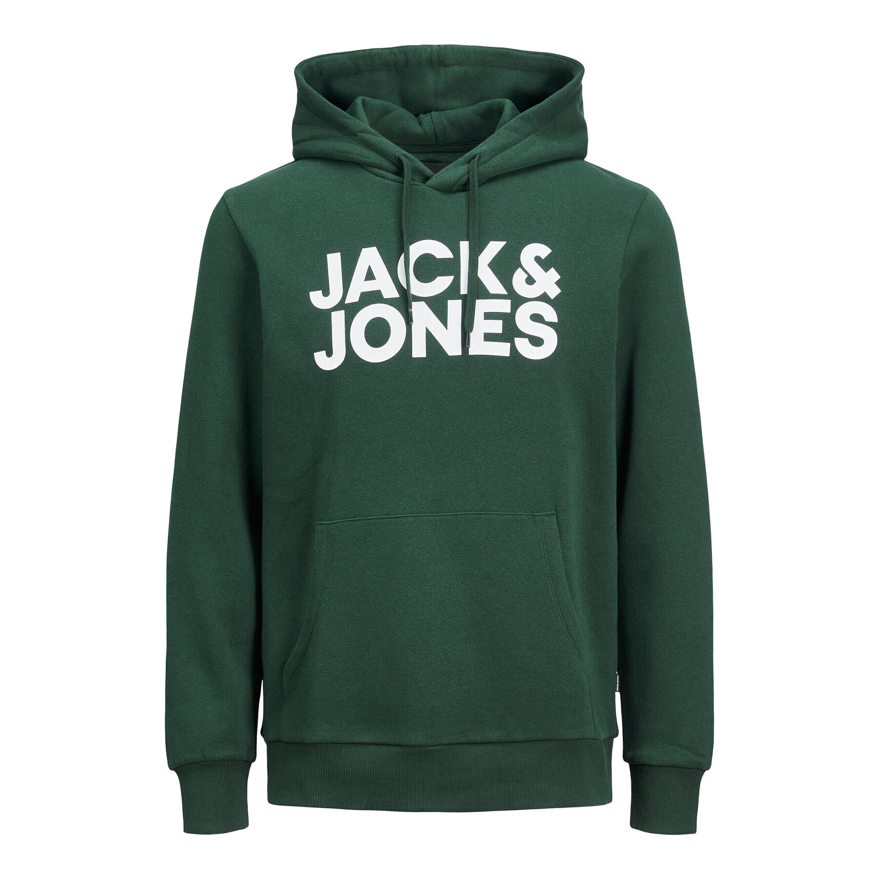 Jack&Jones Суитшърт Corp Logo 12152840 Зелен Regular Fit - Pepit.bg