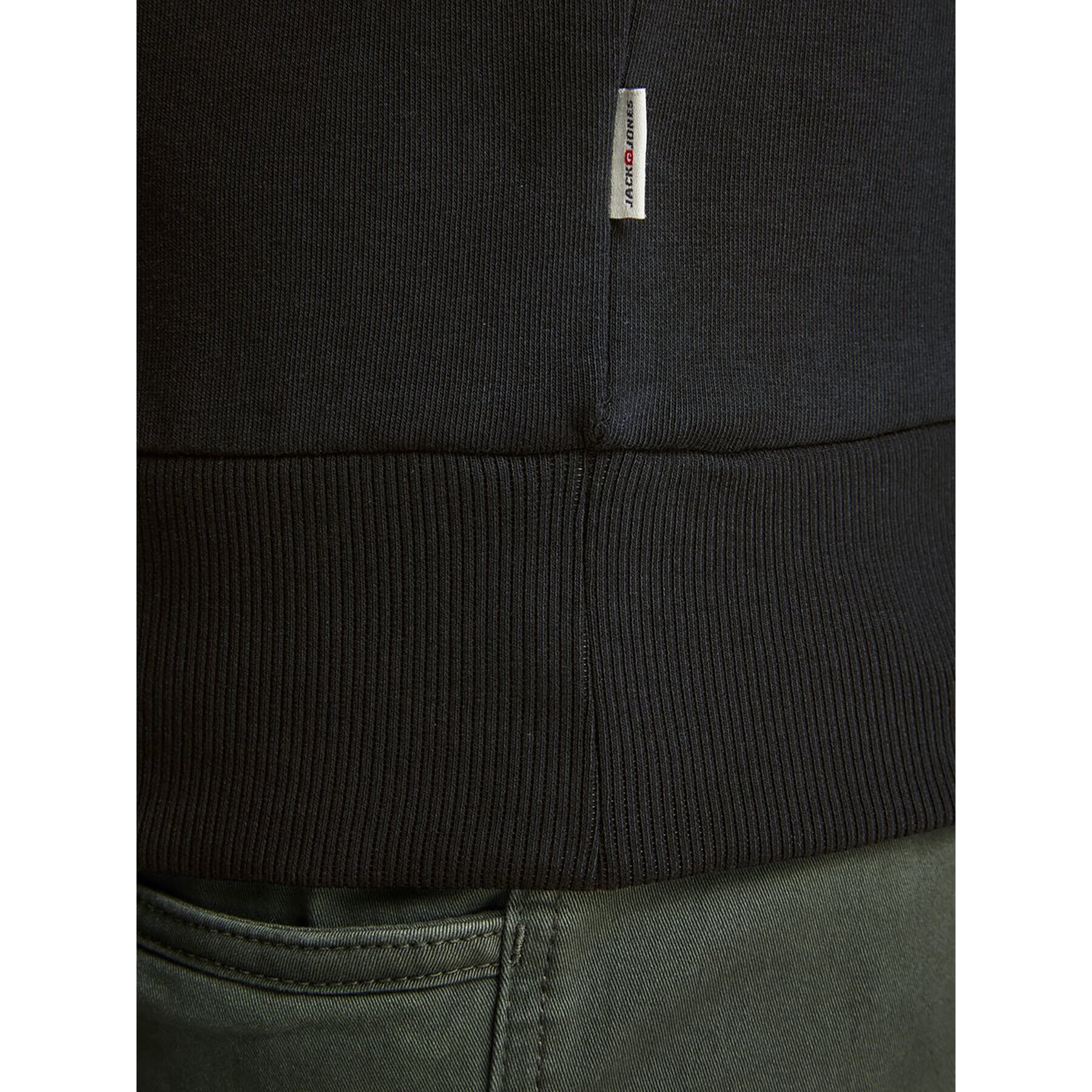 Jack&Jones Суитшърт Corp Old Logo 12137054 Черен Regular Fit - Pepit.bg