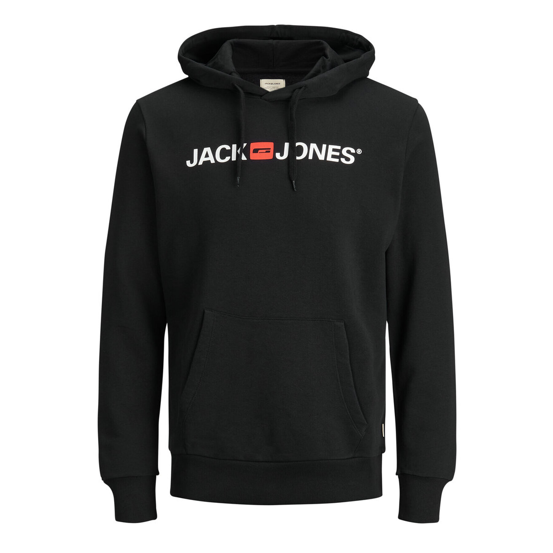 Jack&Jones Суитшърт Corp Old Logo 12137054 Черен Regular Fit - Pepit.bg