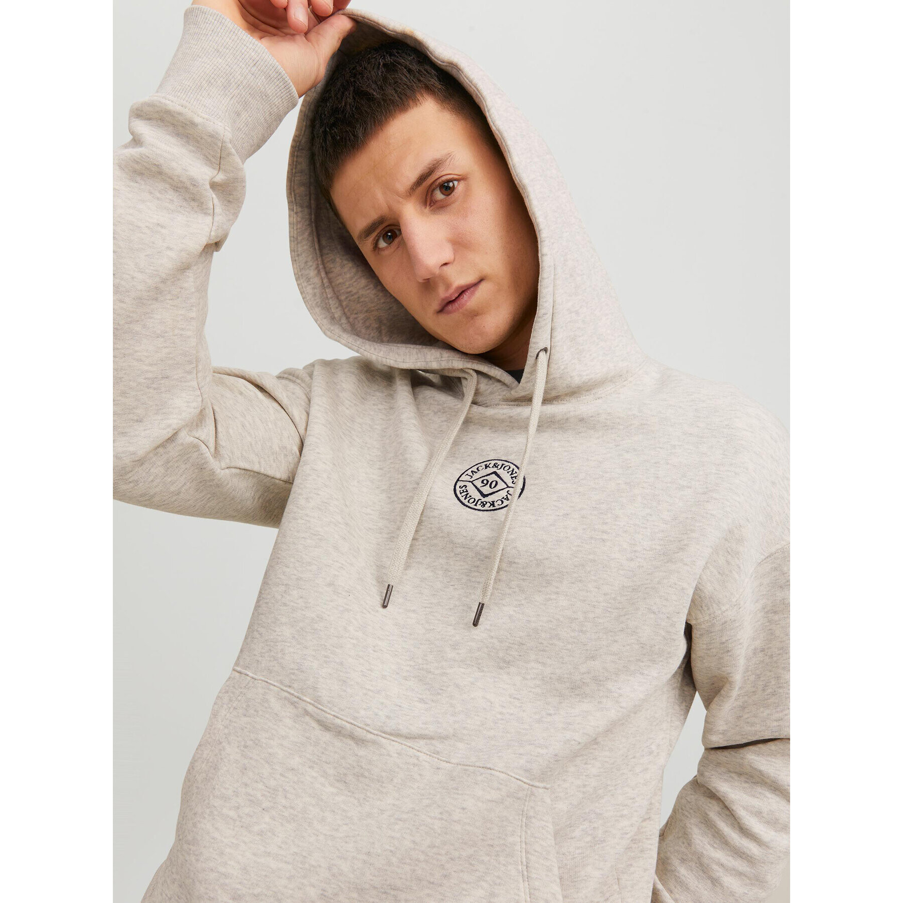 Jack&Jones Суитшърт Cosmo 12233979 Сив Relaxed Fit - Pepit.bg