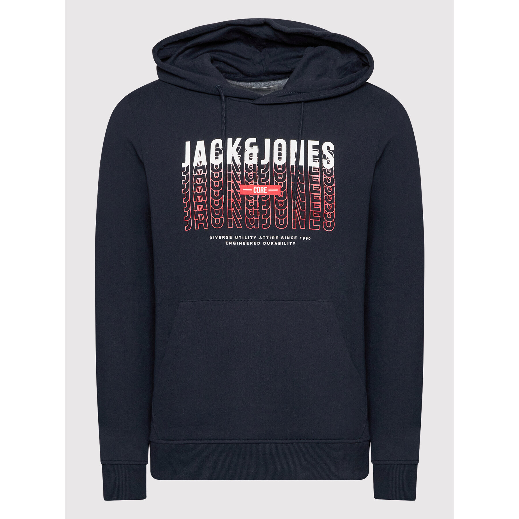 Jack&Jones Суитшърт Cyber 12206191 Тъмносин Regular Fit - Pepit.bg